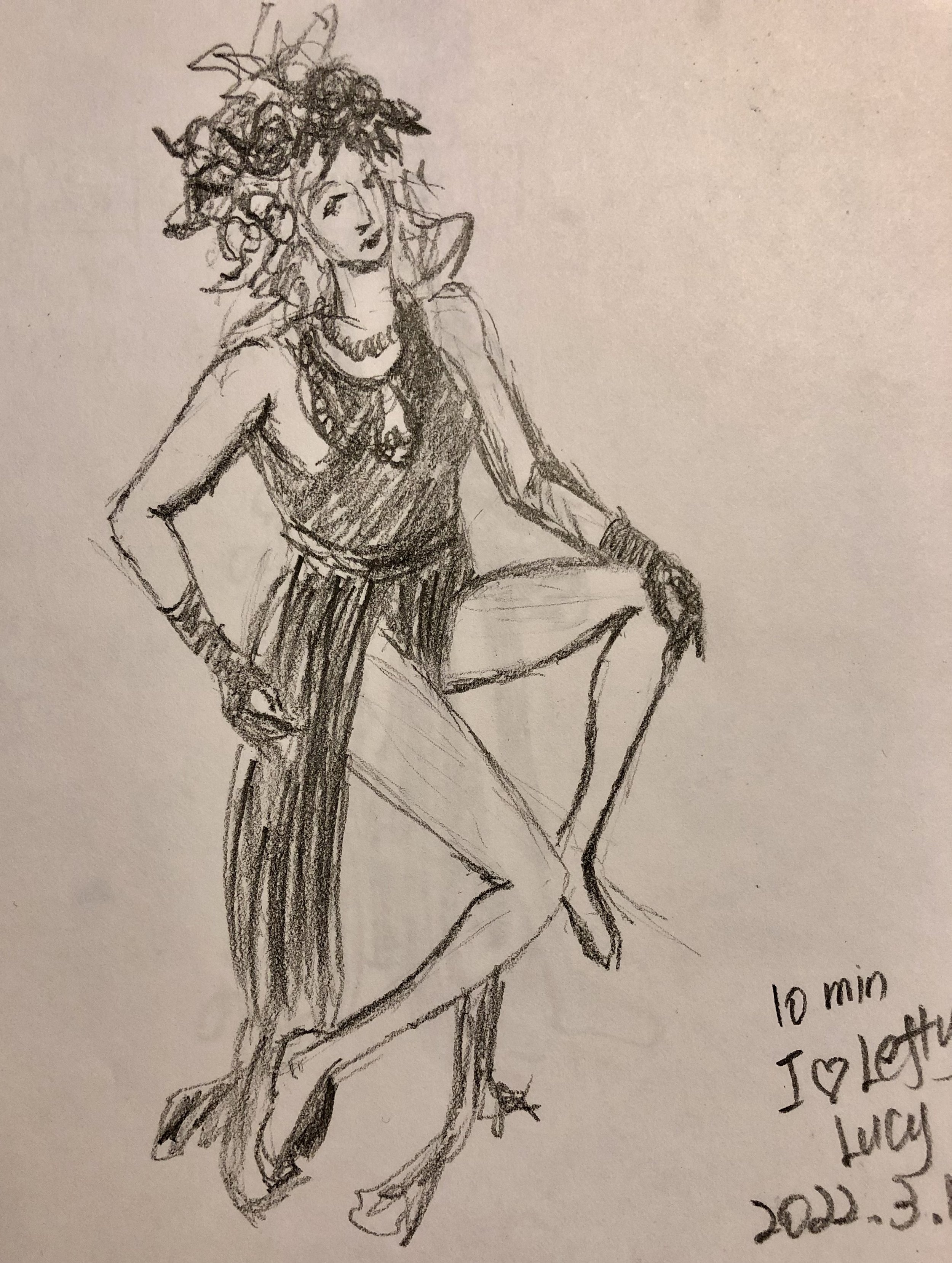 3/15/22 "Blooming, Again" — Lefty Lucy by Ruofan Li