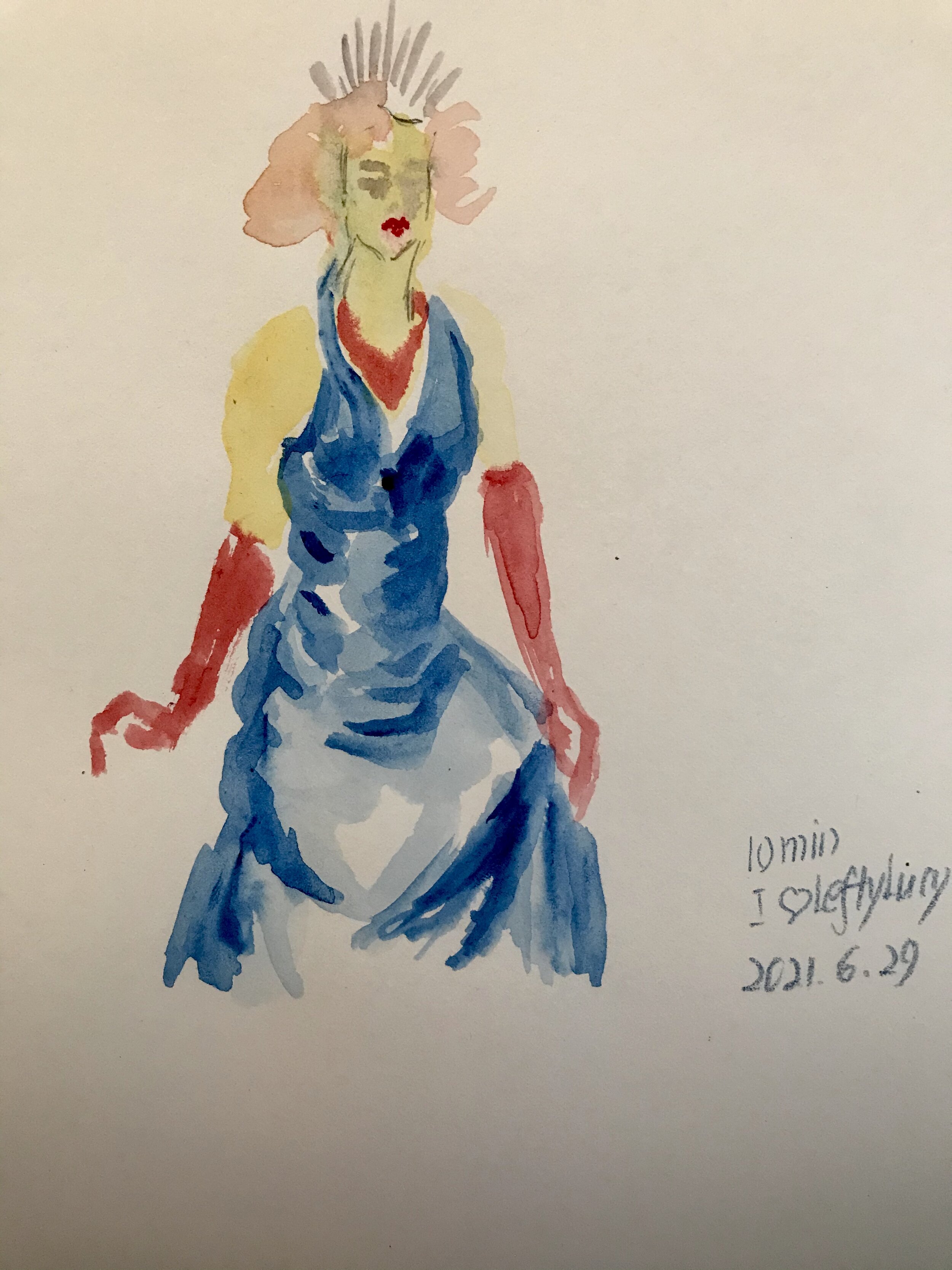 Lefty Lucy by Ruofan Li, 6-29-21