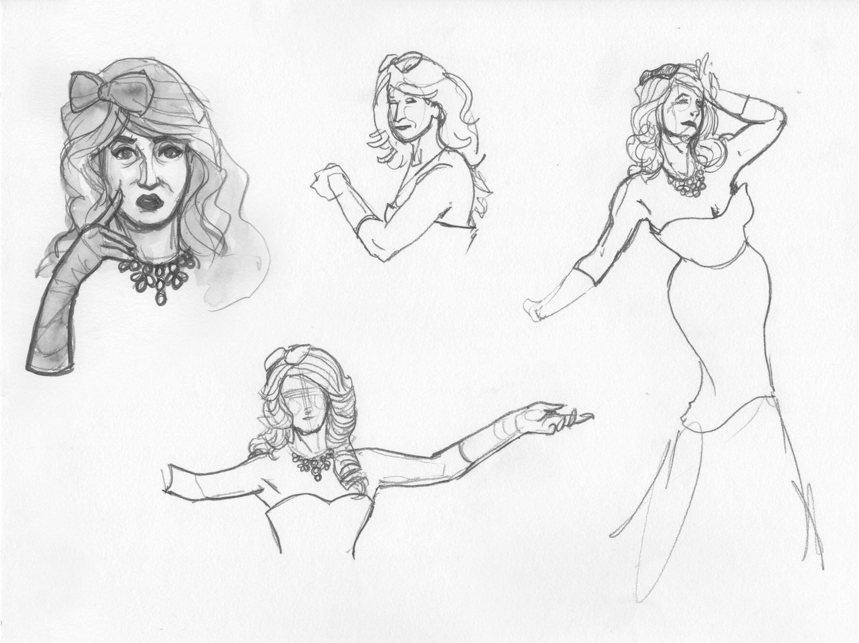 Lefty Lucy by Ken Wong, 4-27-21