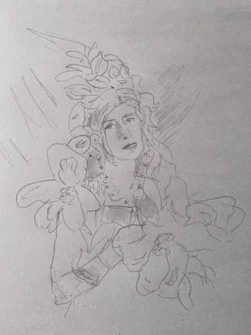3/15/22 "Blooming, Again" — Lefty Lucy by Linda Hart