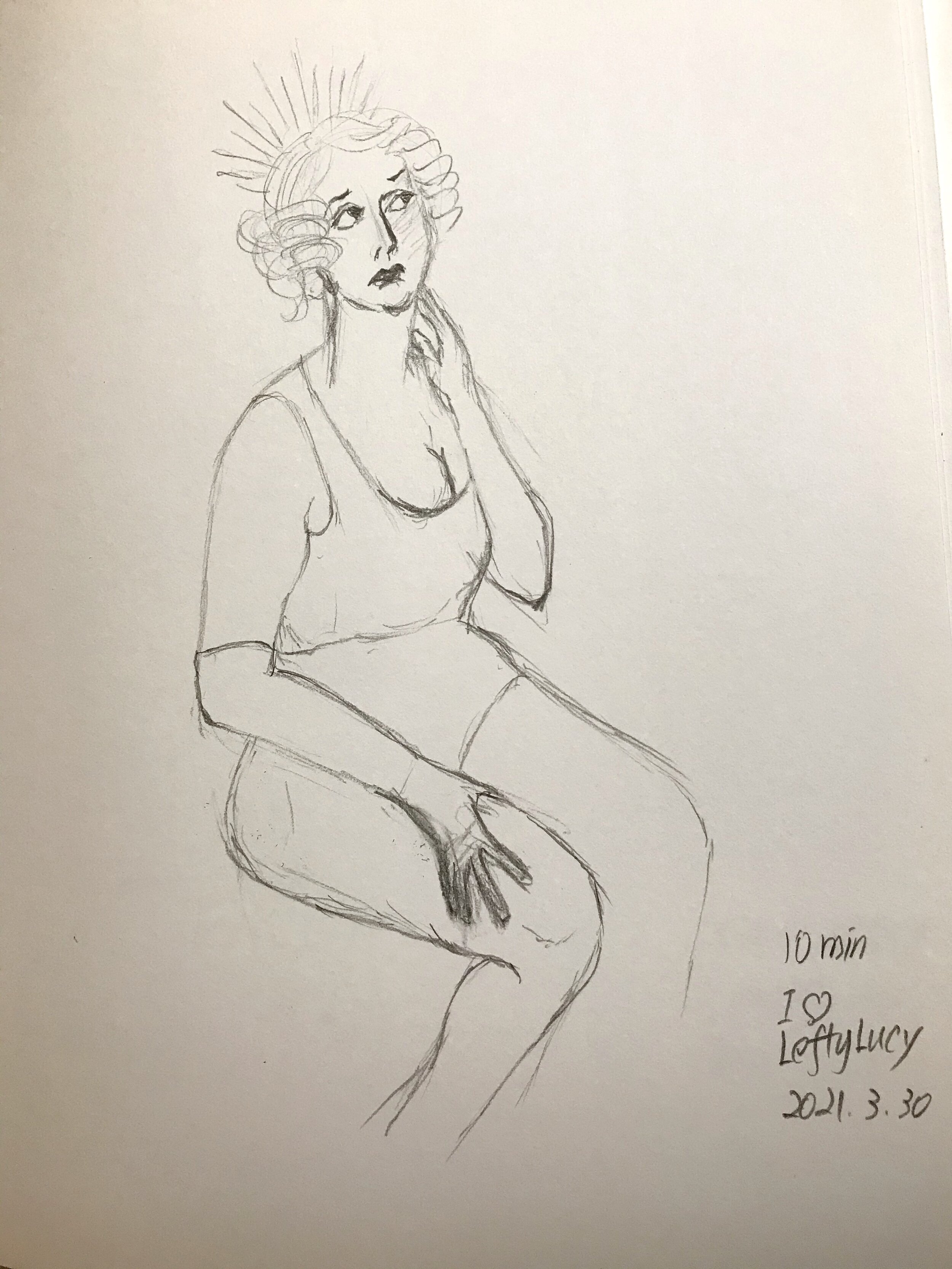 Lefty Lucy by Ruofan Li, 3-30-21