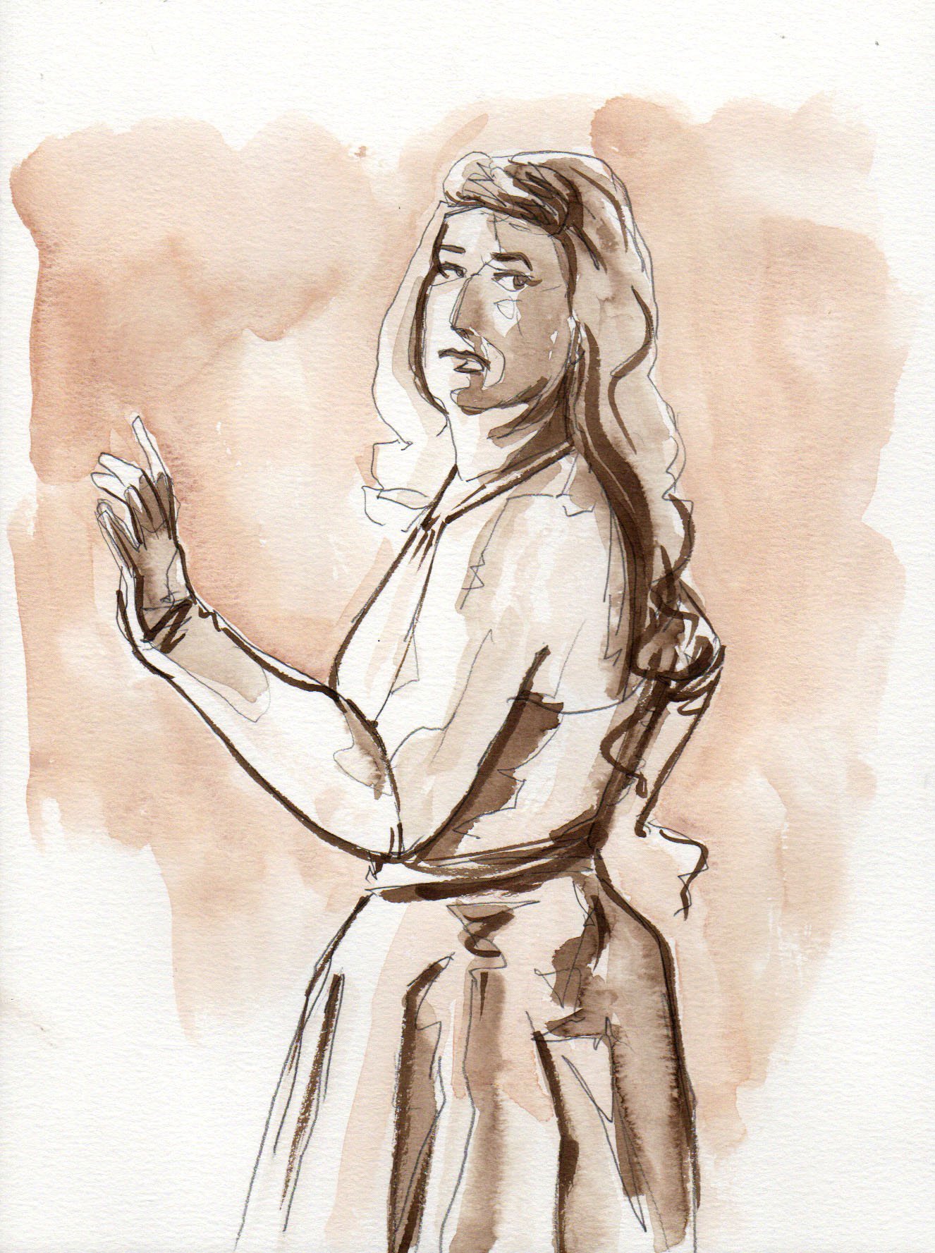 4/12/22 "Golden Girl" — Lefty Lucy by Ken Wong