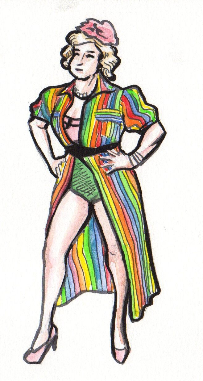 Lefty Lucy by Ken Wong, 6-22-21