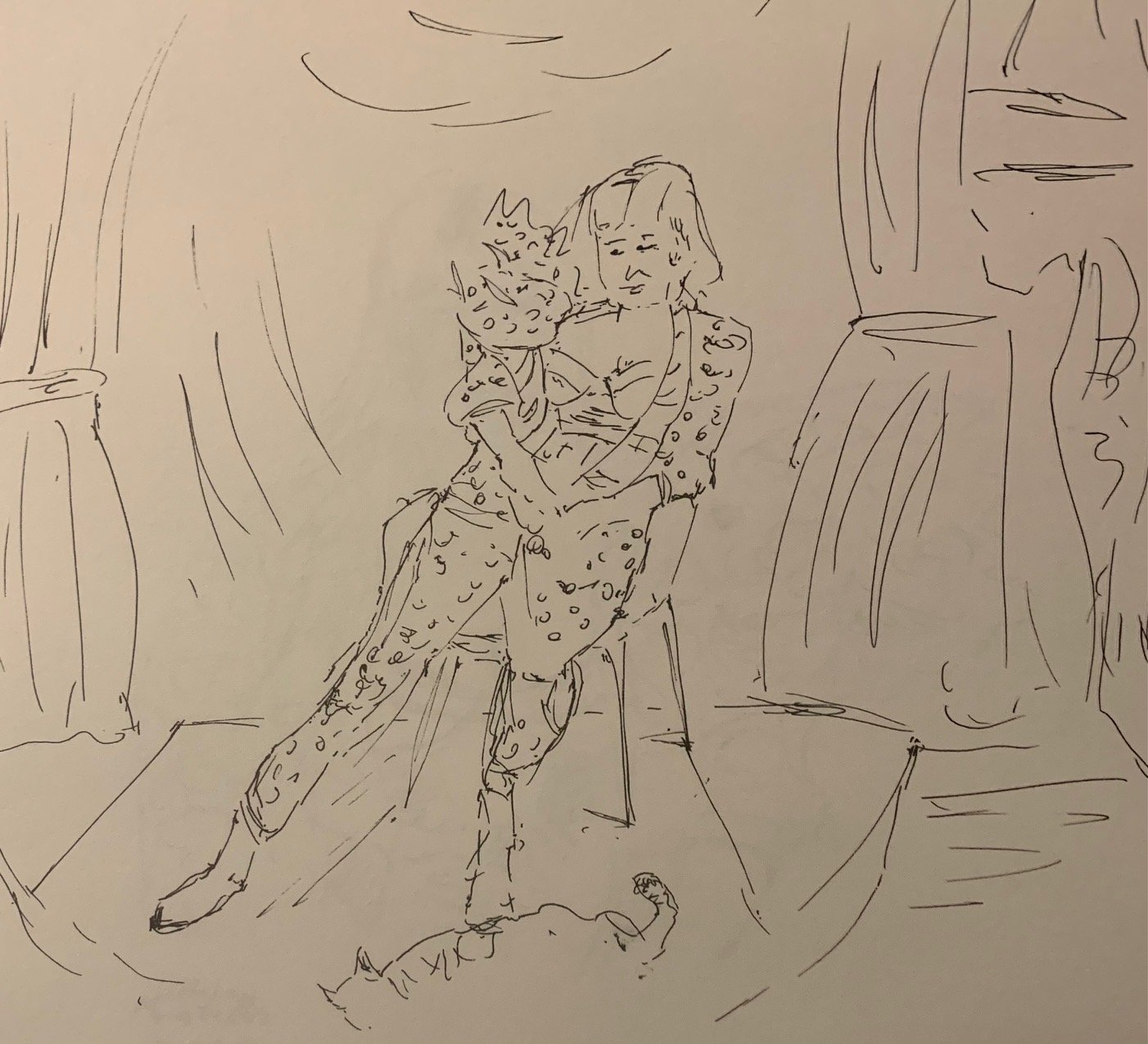 5/24/22 "Post Covid Cozy" — Lefty Lucy by Linda Hart