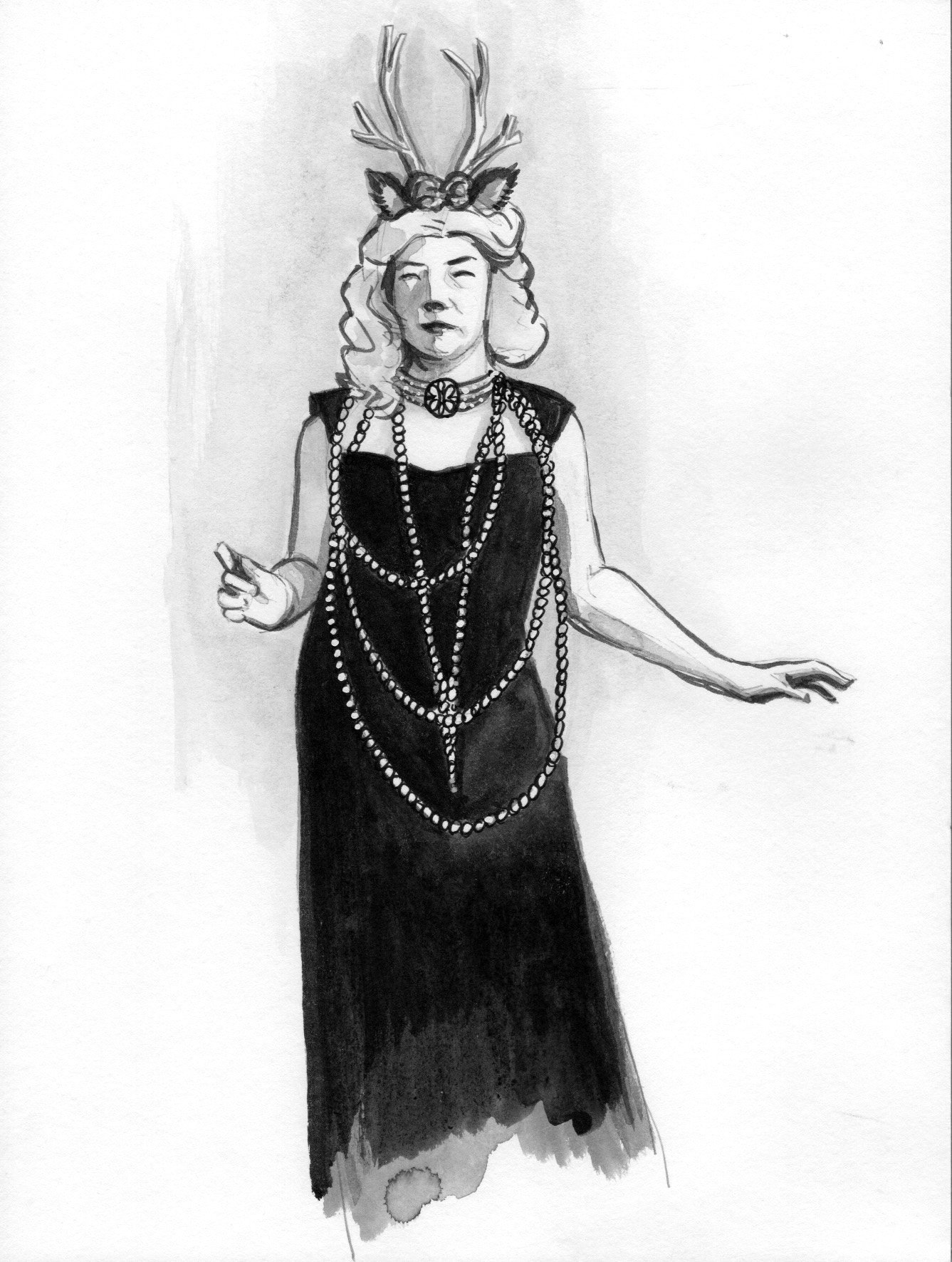 8/2/22 "Fawn Debutante" — Lefty Lucy by Ken Wong