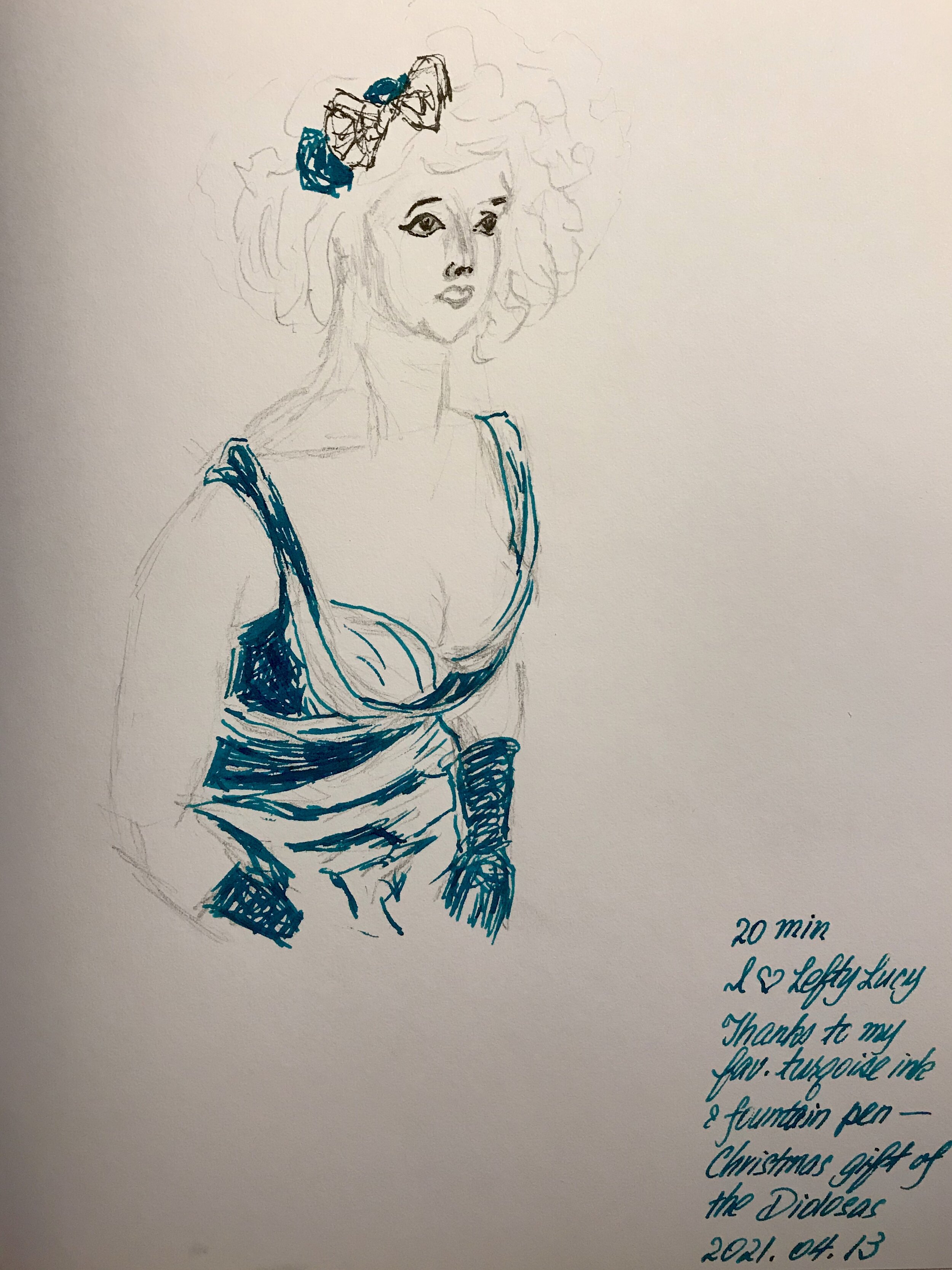 Lefty Lucy by Ruofan Li, 4-13-21