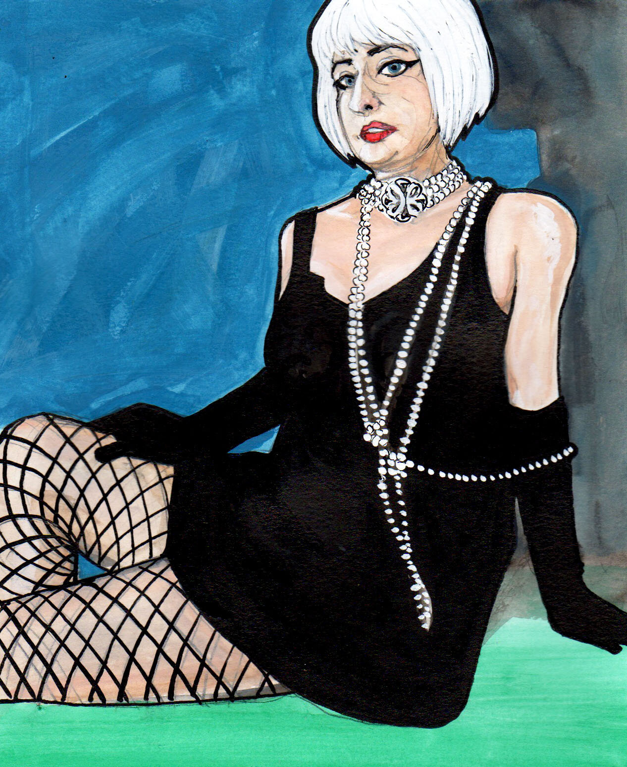 Lefty Lucy by Ken Wong, 3-9-21
