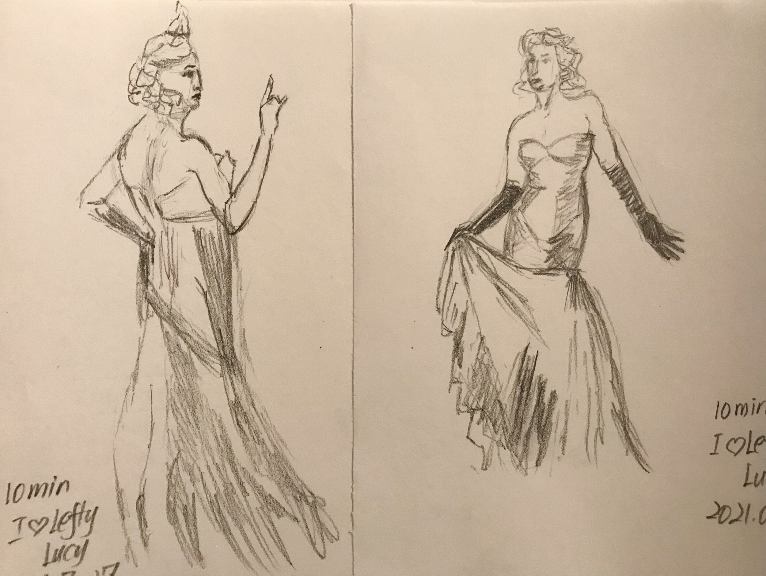 Lefty Lucy by Ruofan Li, 7-27-21