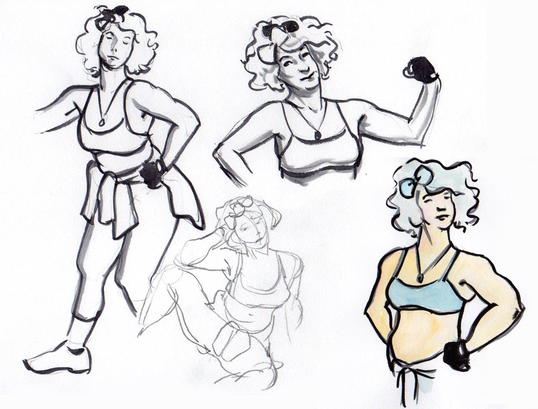 6/7/22 "Bicycle!" — Lefty Lucy by Ken Wong