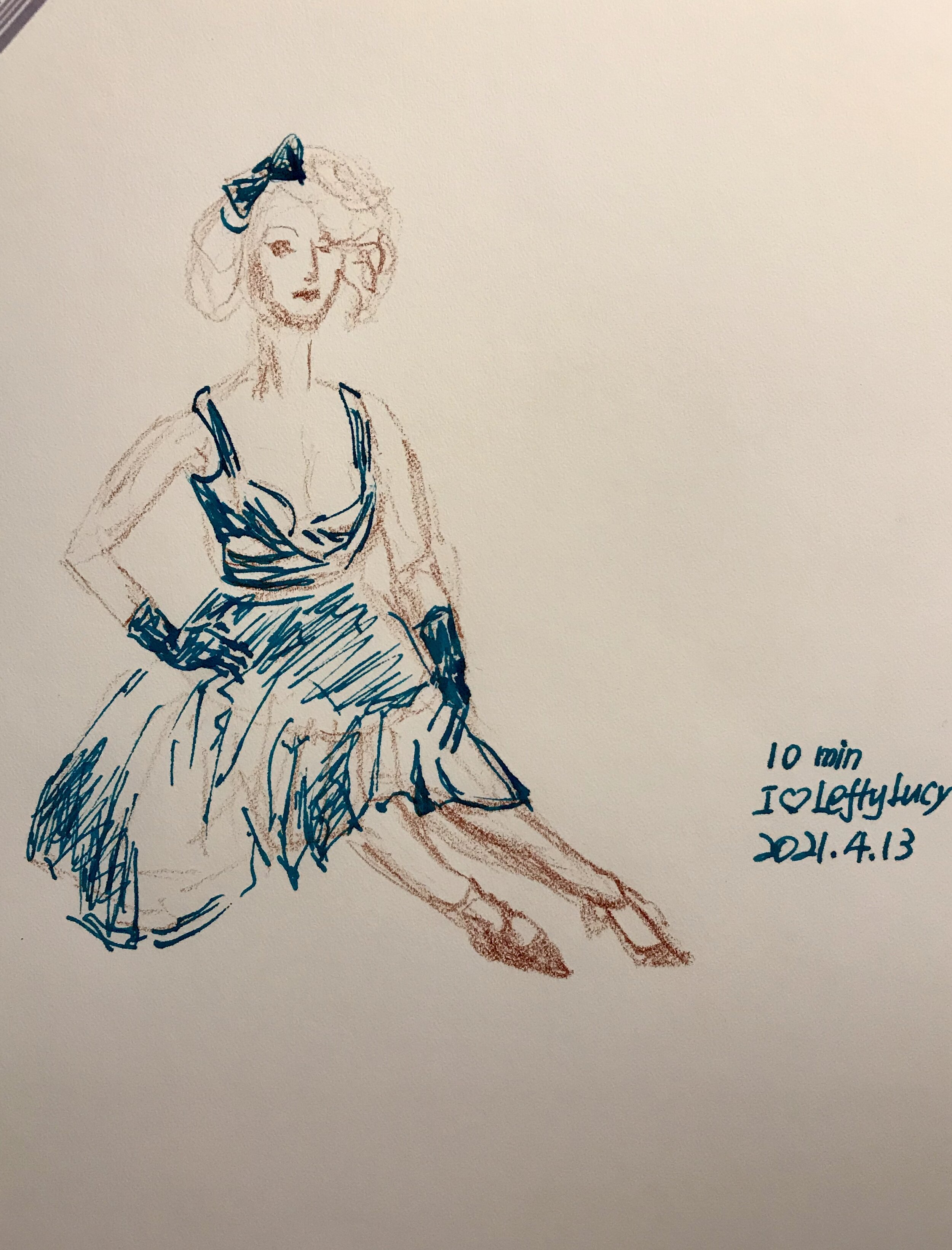 Lefty Lucy by Ruofan Li, 4-13-21
