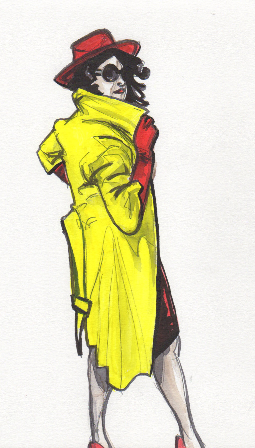 Lefty Lucy as Carmen SanDiego by Ken Wong, 7-6-21