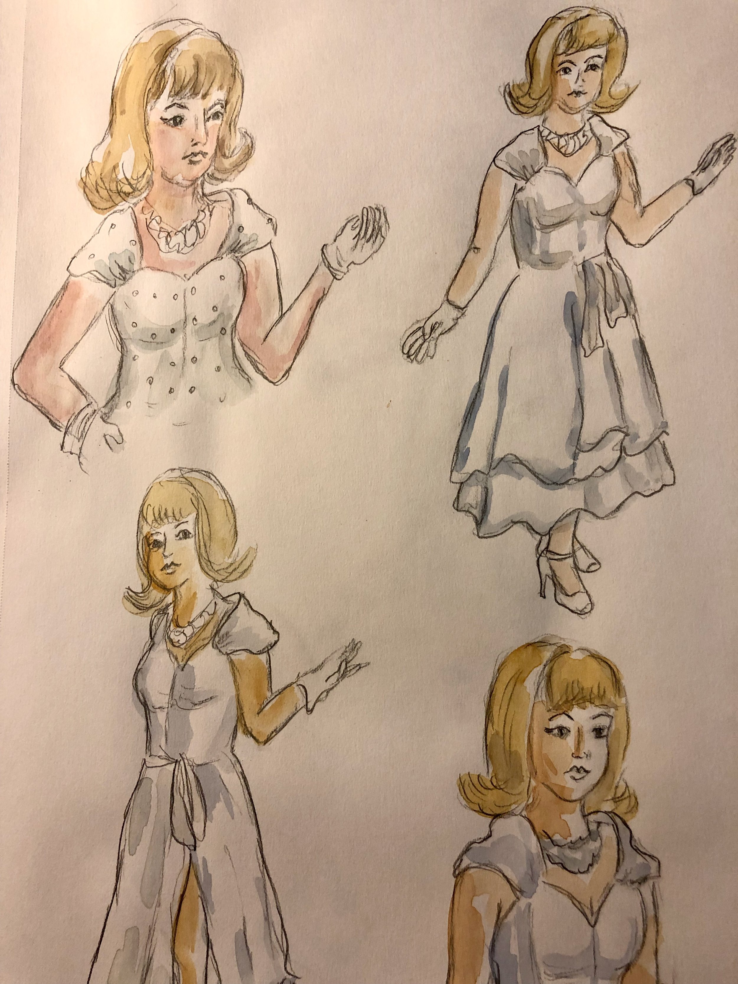 2/15/22 "Blanche Dubois Arrives in New Orleans" — Lefty Lucy by Joan Szalay Tavolott