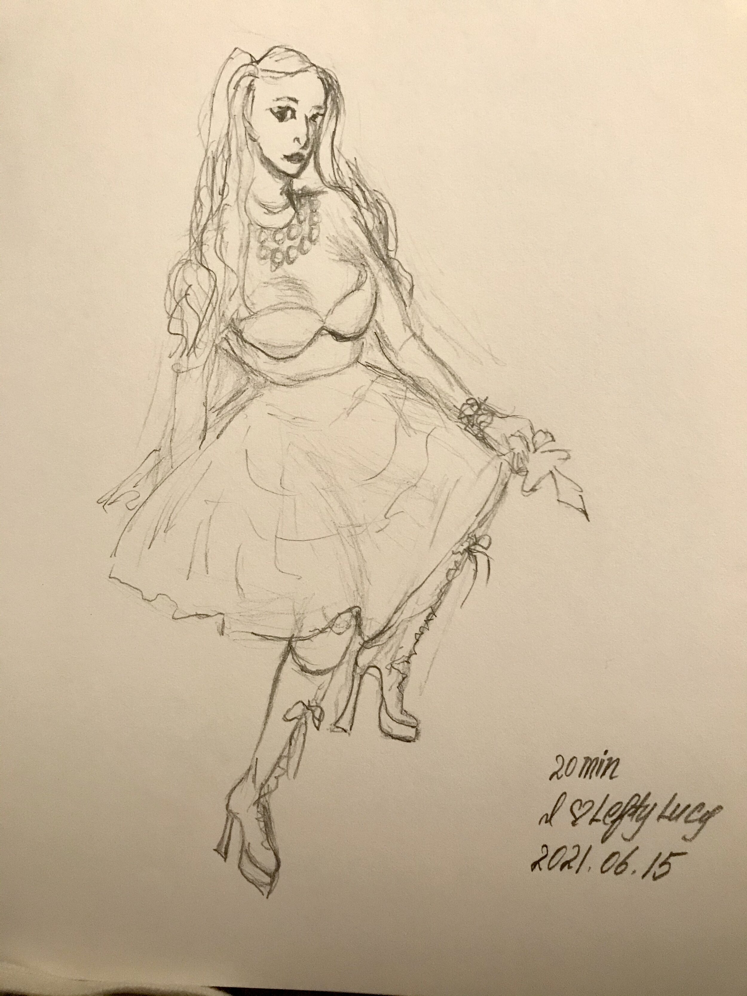 Lefty Lucy by Ruofan Li, 6-15-21
