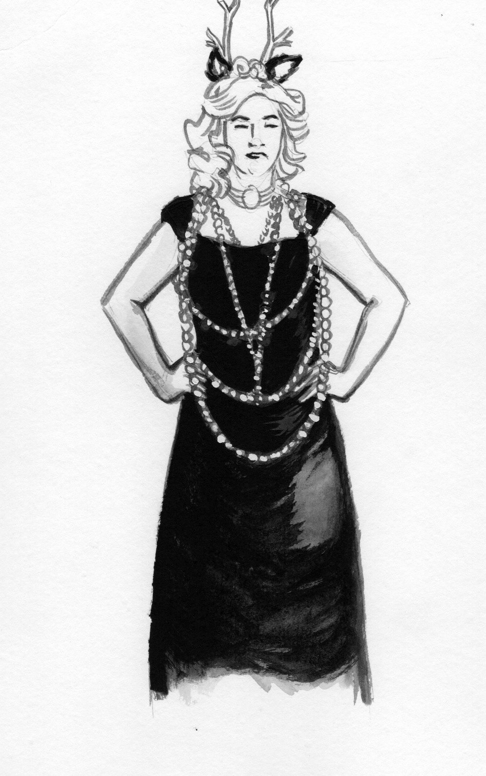 8/2/22 "Fawn Debutante" — Lefty Lucy by Ken Wong