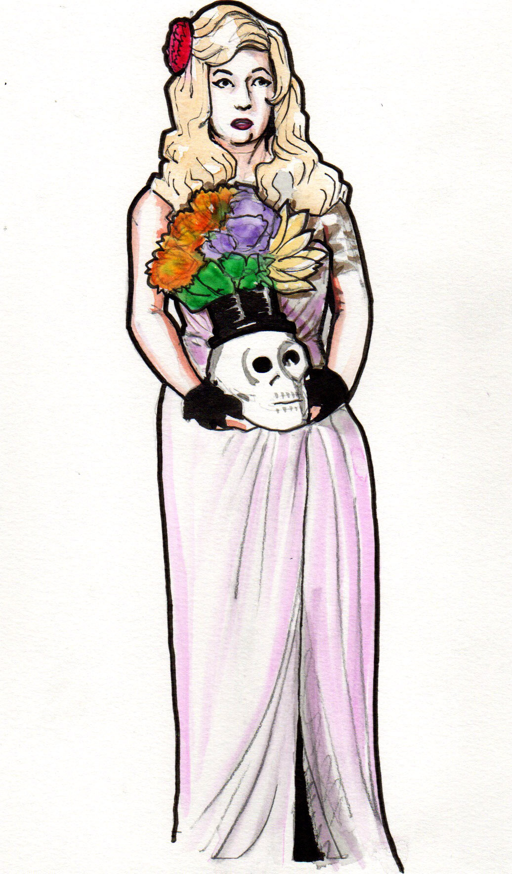 Lefty Lucy by Ken Wong, 3-23-21
