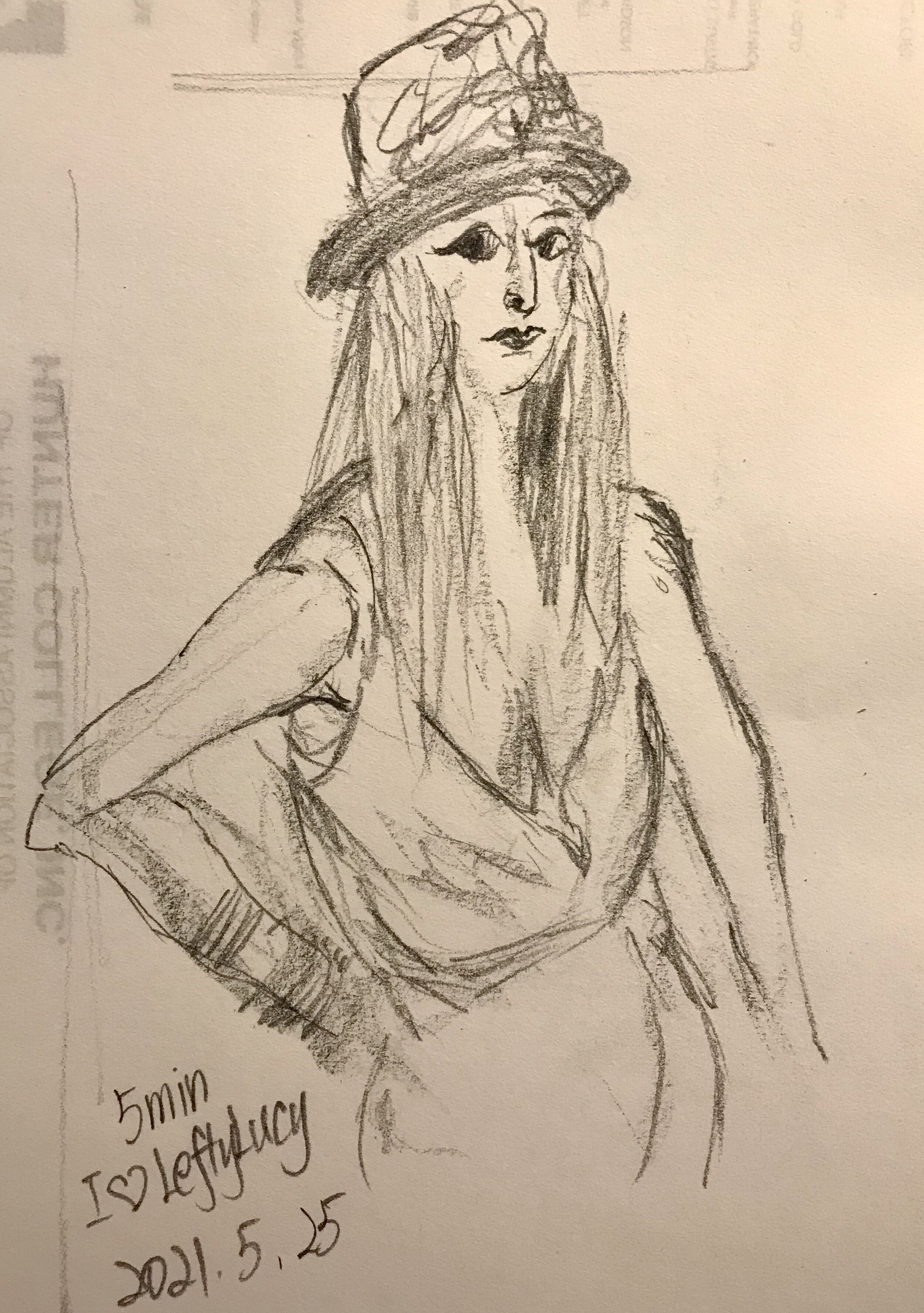 Lefty Lucy by Ruofan Li, 5-25-21