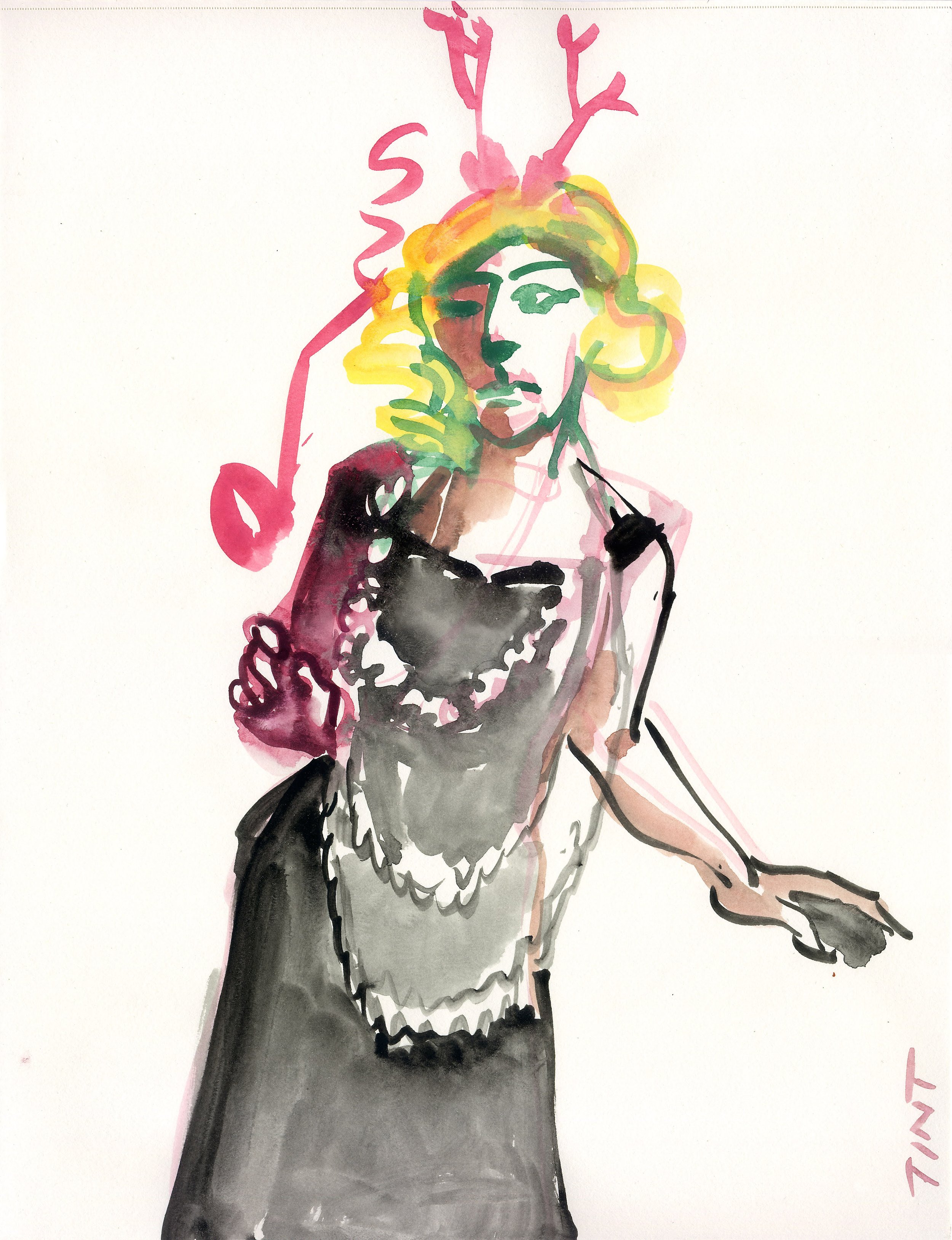 8/2/22 "Fawn Debutante" — Lefty Lucy by Deborah Tint