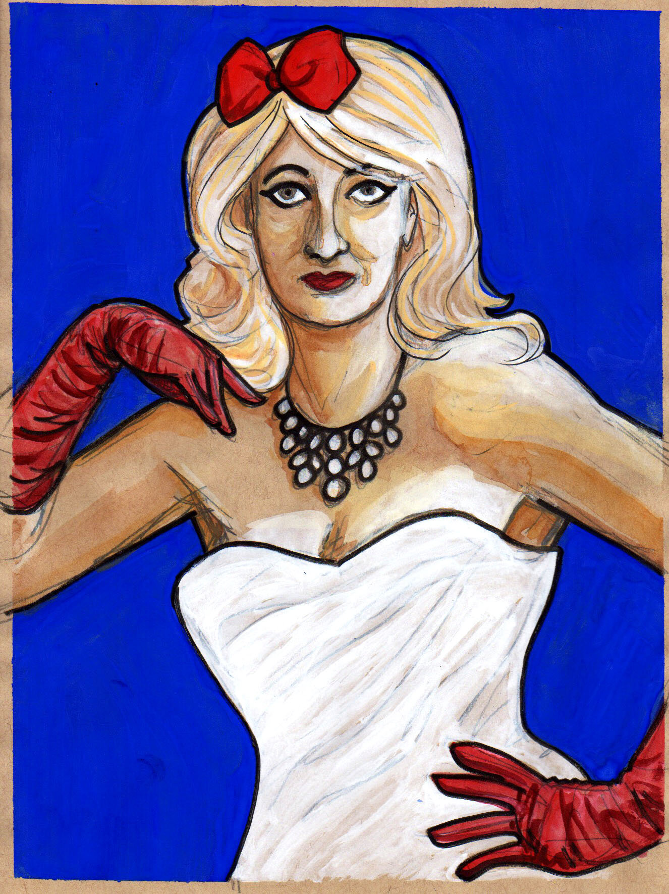 Lefty Lucy by Ken Wong, 4-27-21
