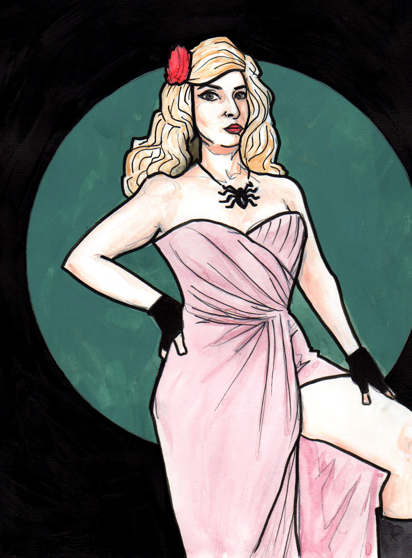 Lefty Lucy by Ken Wong, 3-23-21