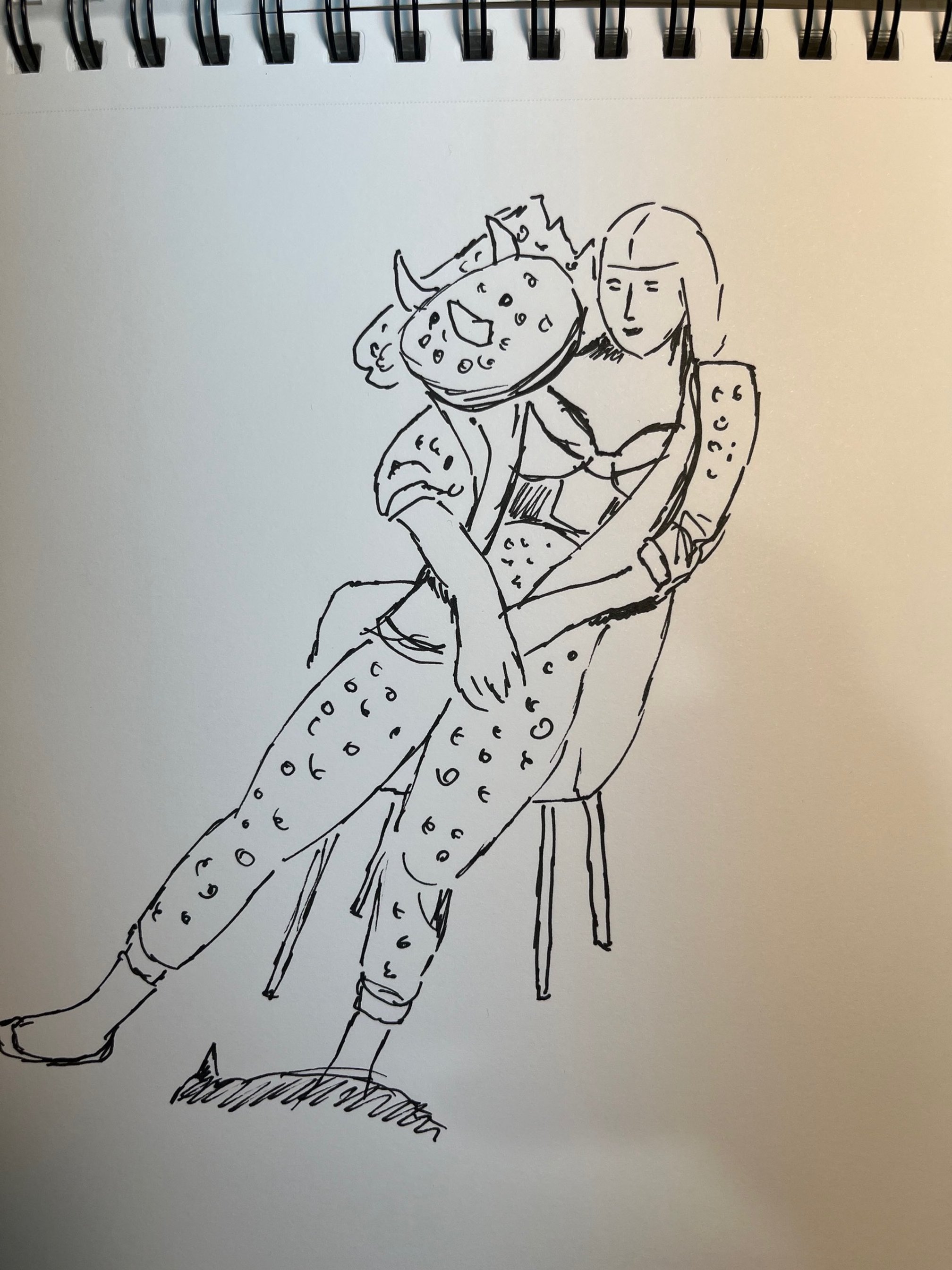 5/24/22 "Post Covid Cozy" — Lefty Lucy by Michelle Himes