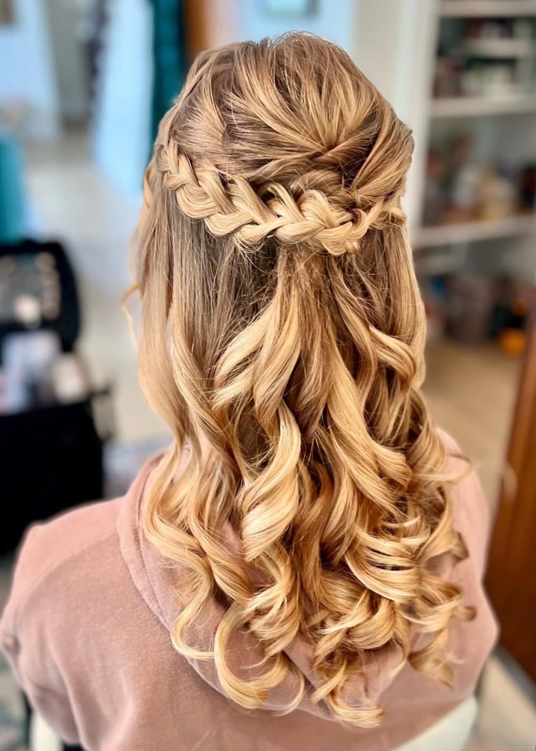 Half Up Do