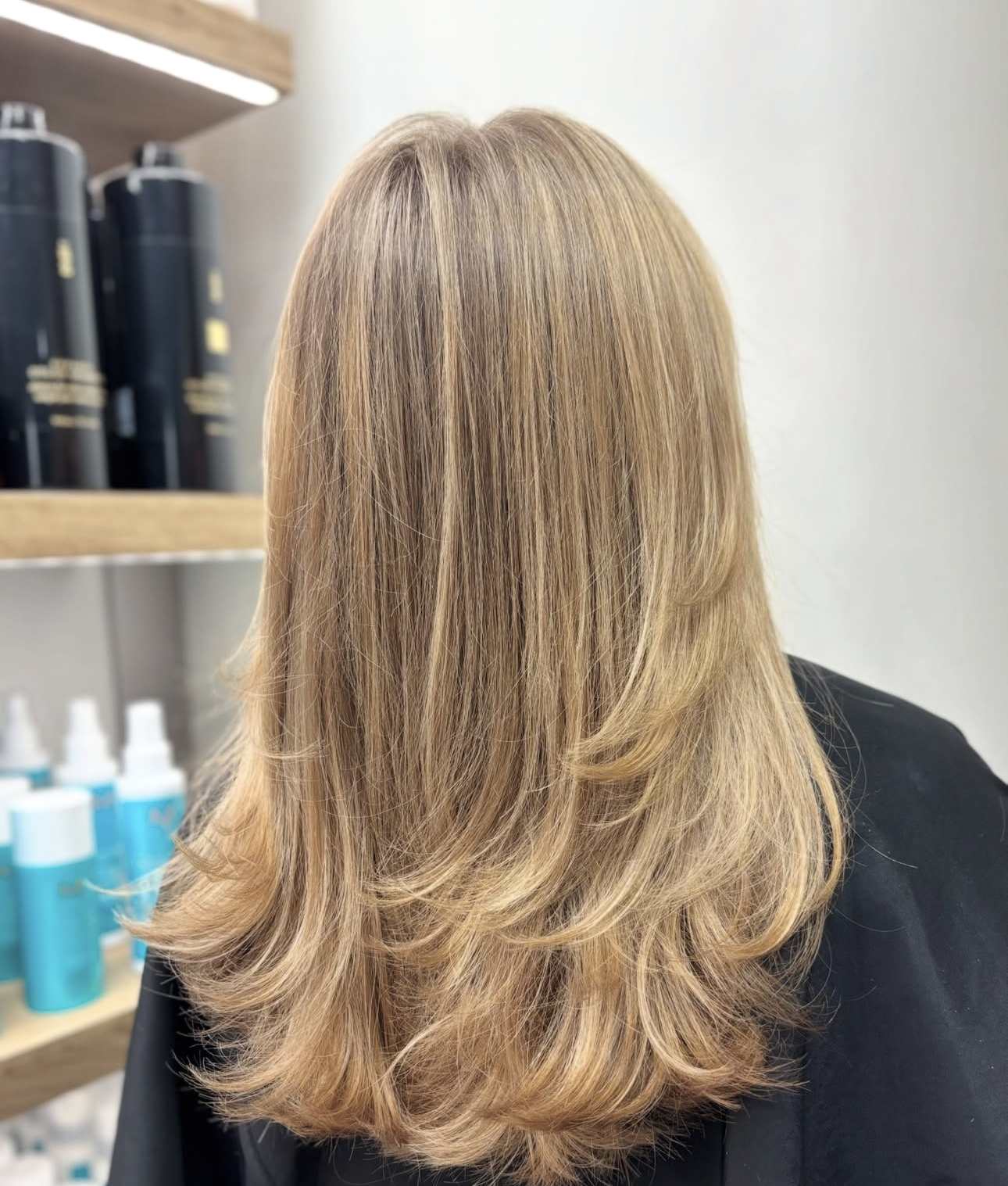 highlights, haircut and style