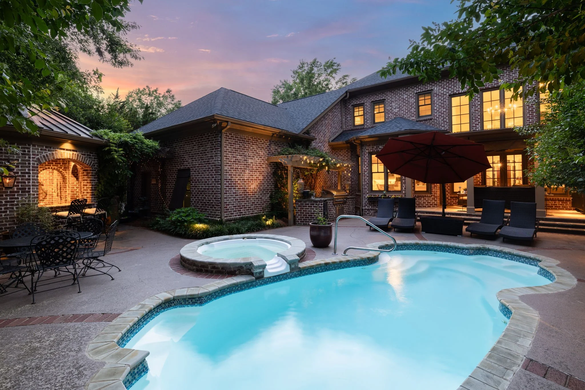 Franklin, Tennessee Twilight Real Estate Photography Shoot