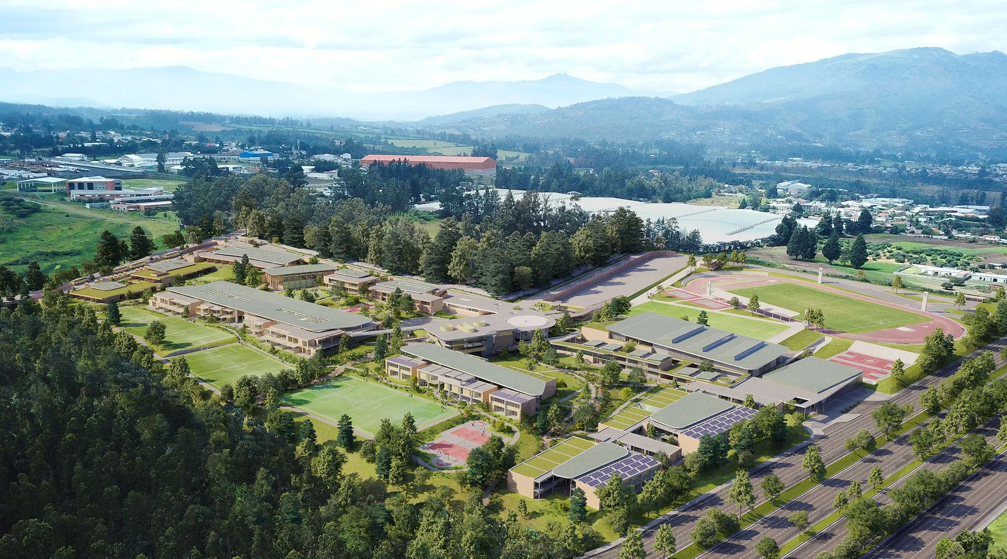 campus colegio americano de quito