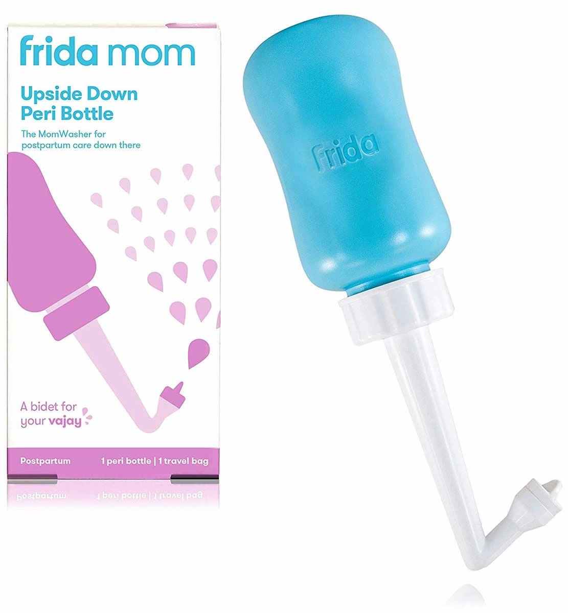 Mom Upside Down Peri Bottle for Postpartum Care Original Washer for Perineal  Portable Bidet Recovery and