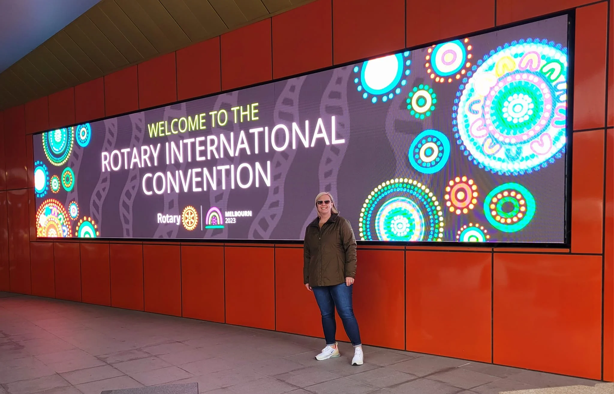 Making connections at the Rotary International Convention