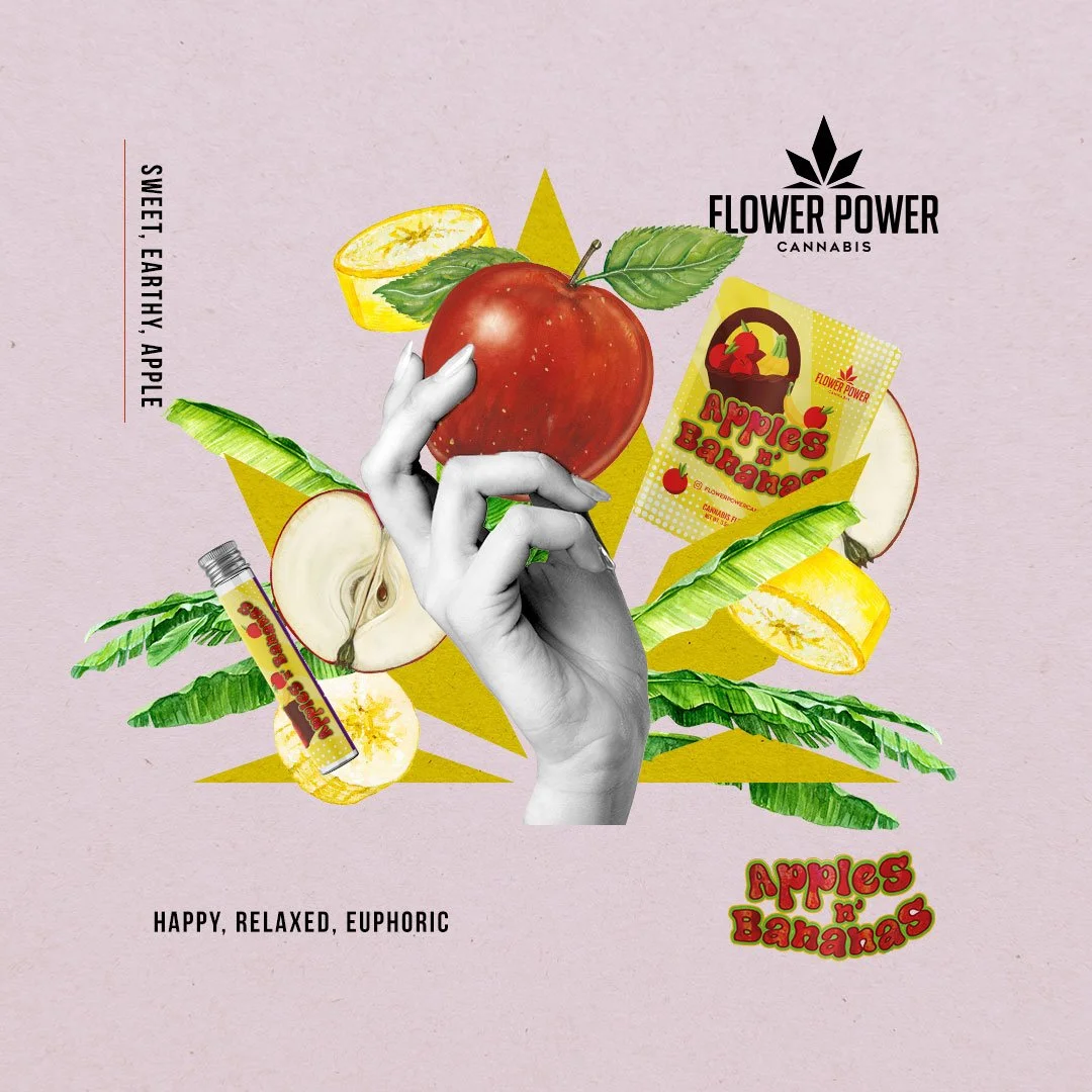 Apples n' Bananas Strain Flower Power Cannabis
