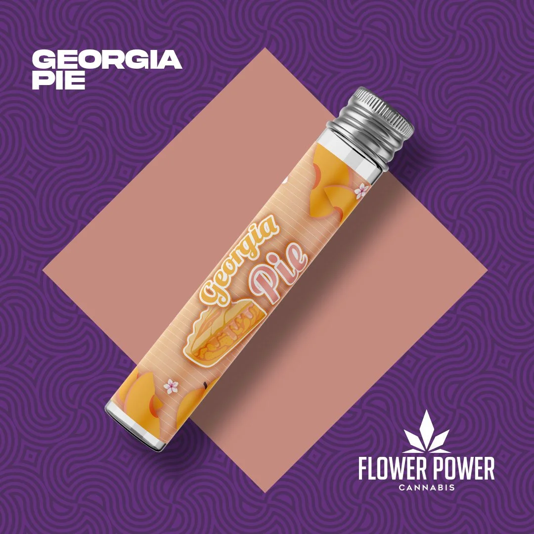 Pie Strain Flower Power Cannabis