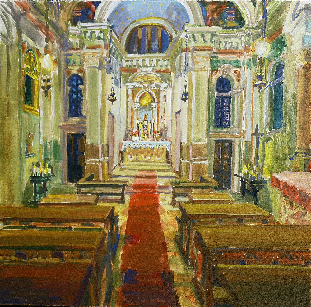 Four Italian Interiors - Church