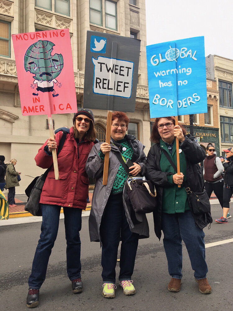 Women's March - Post Election - back