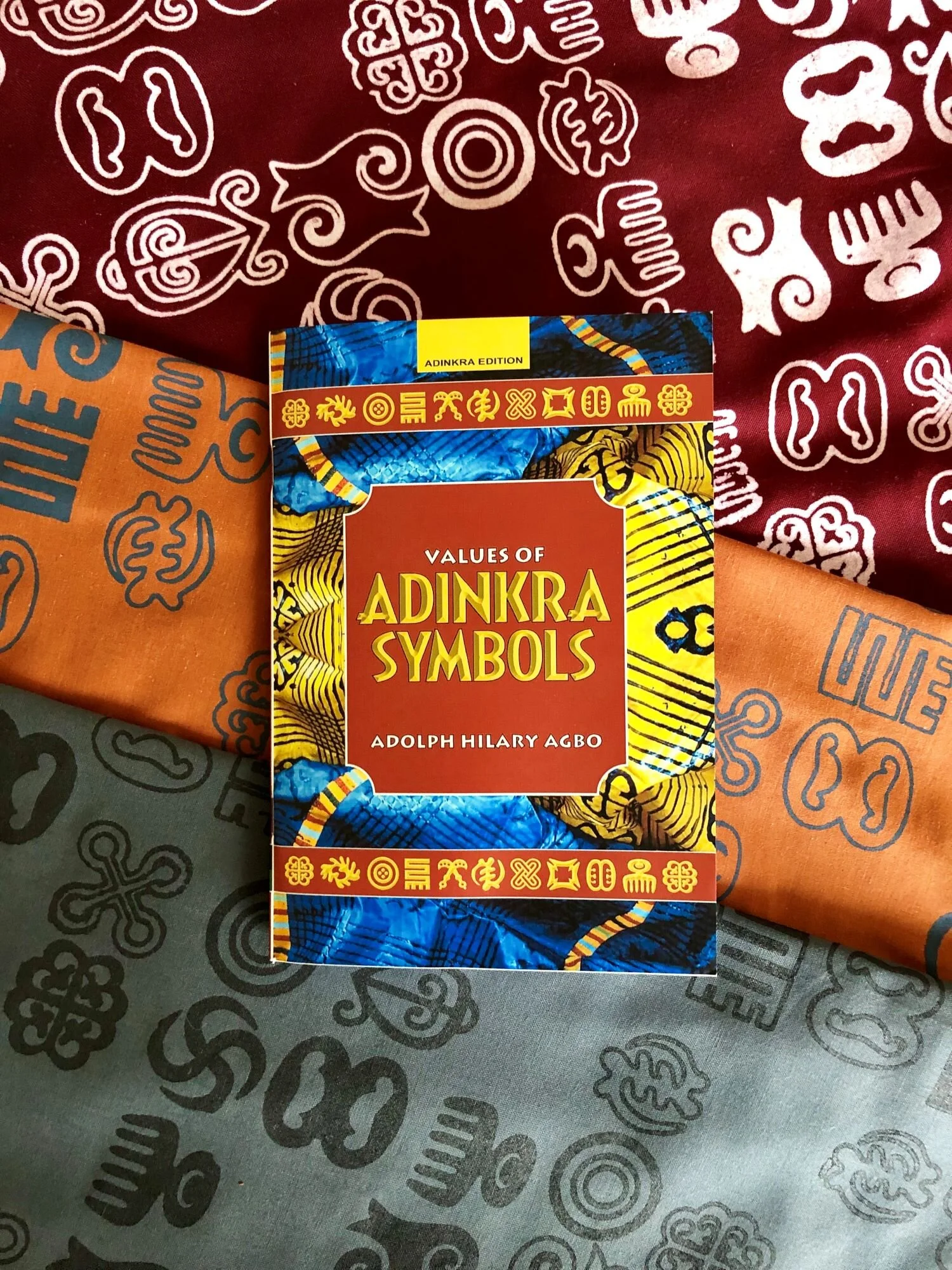 Adinkra Symbols Book by Ghanaian Scholar Adolph H. Agbo