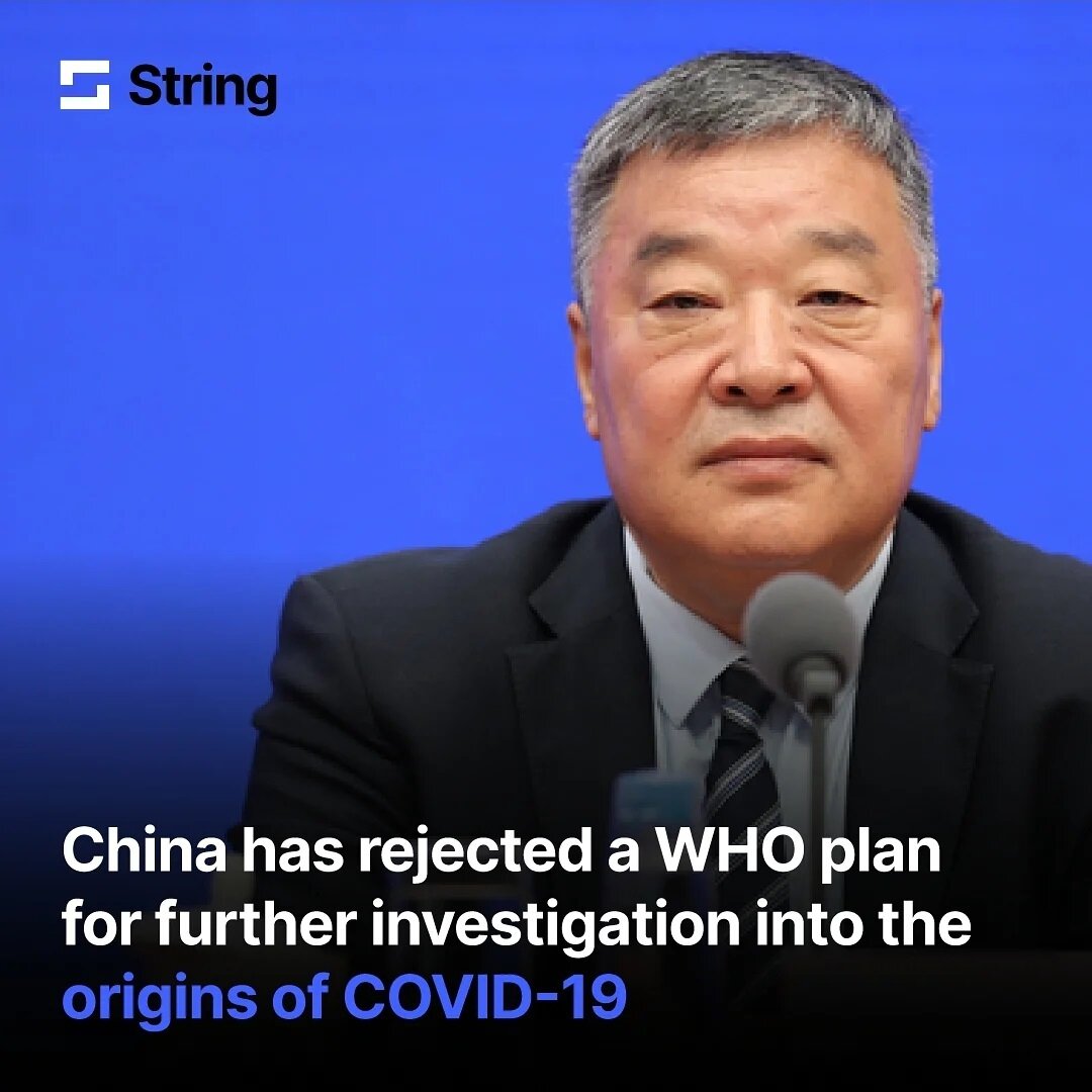 &quot;China cannot accept the World Health Organization's plan for the second phase of a study into the origins of COVID-19, a senior Chinese health official said Thursday.

Zeng Yixin, the vice minister of the National Health Commission, said he was