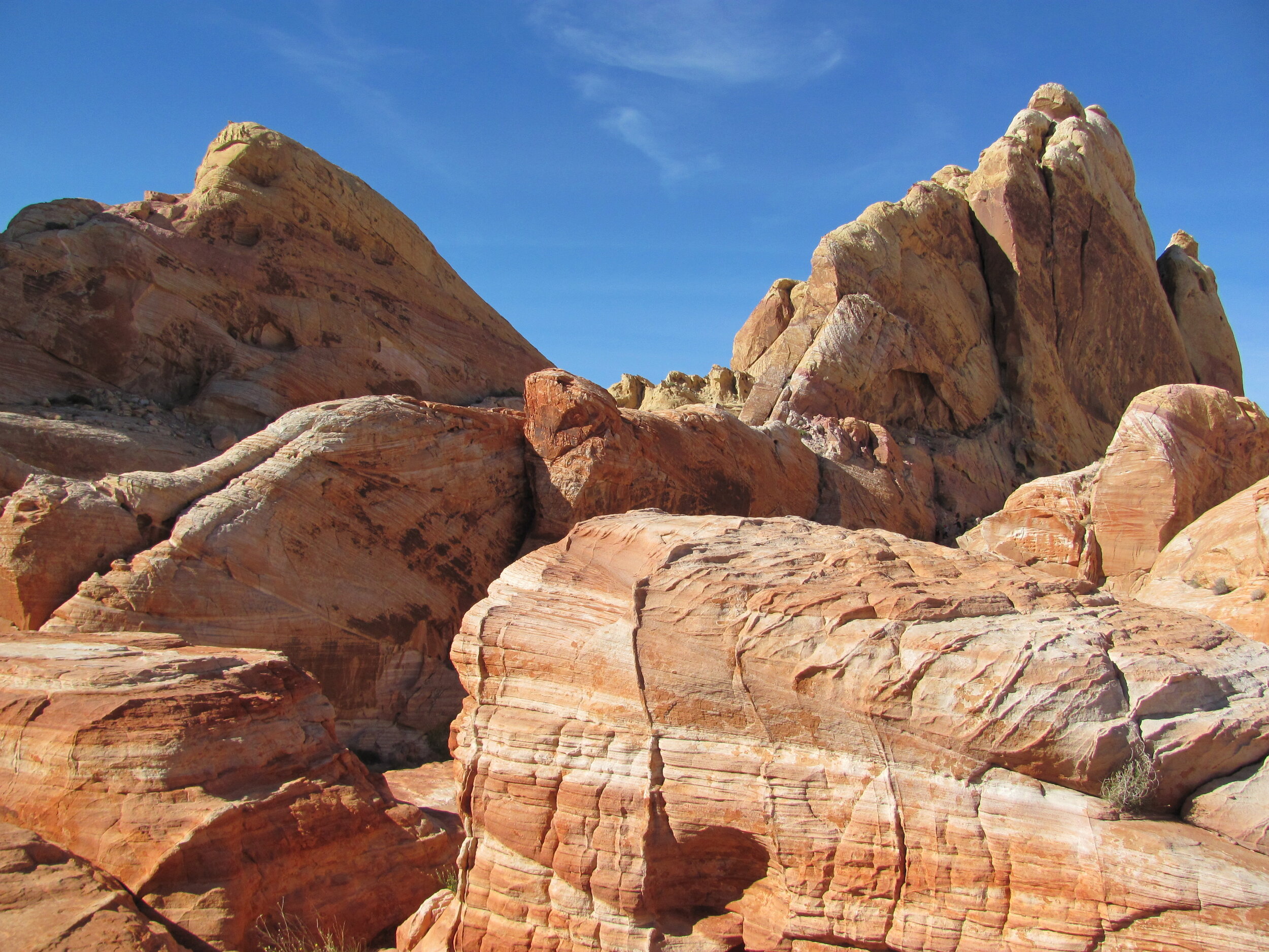 White domes at Valley of Fire State Park, NV, 2012