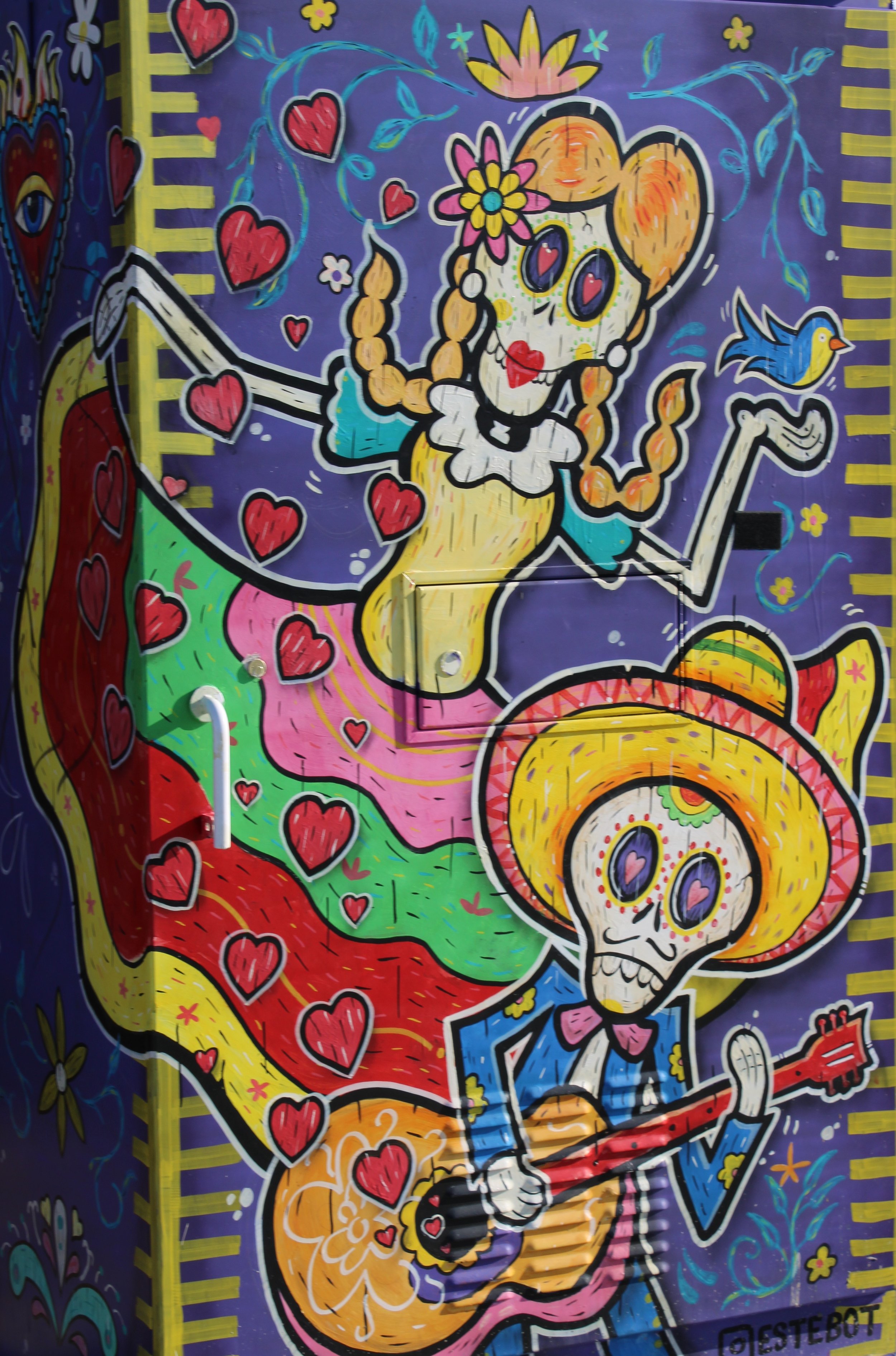 Mural at the corner of Oddie and Rock boulevards, Sparks, NV, 2025