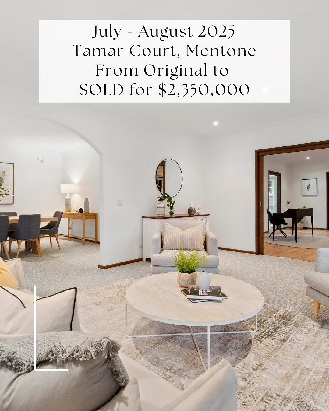 ✨ Helping a family move forward with care and expertise &mdash; sold for $2,353,000 ✨

Last month, we completed a project that truly shows the value of full-service property preparation.

Tamar Court, Mentone was a much-loved family home, and was enj