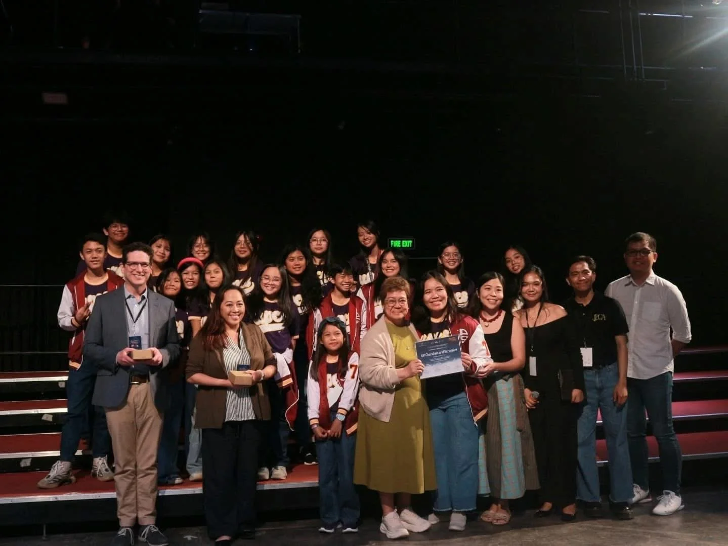 10 March 2025 - The UPCS at the Choral Clinic featuring Dr. Jeffrey Douma of the Yale Glee Club and Dr. Arianne Abela. We are honored to have this wonderful opportunity to sing and learn.