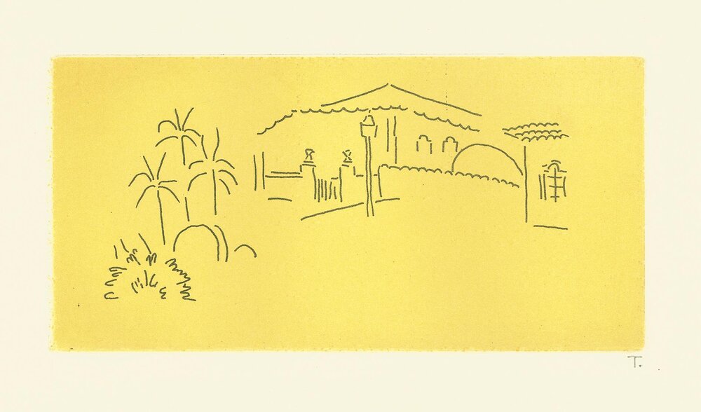 "Farmhouse" by Tarsila do Amaral, 1971