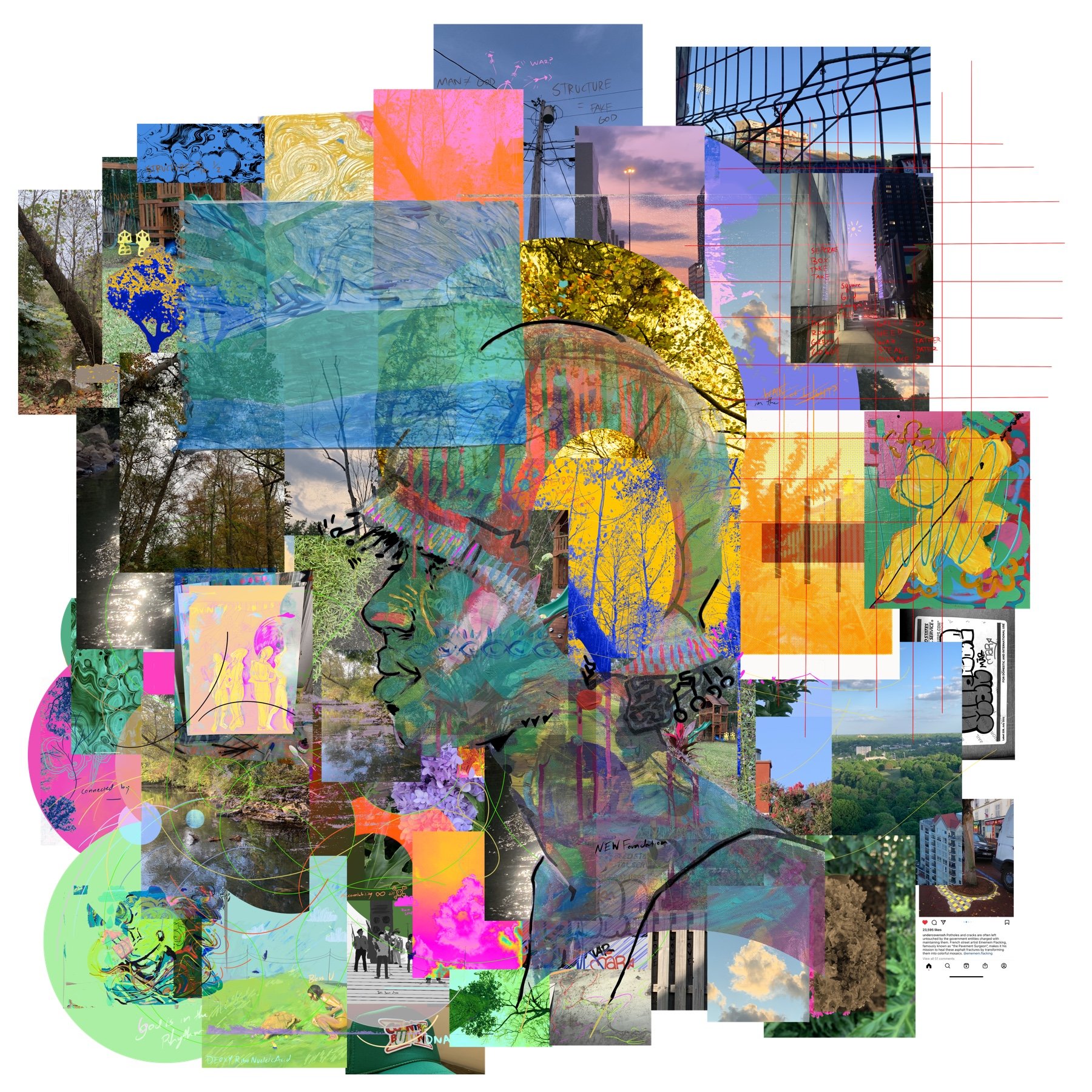 Placemaking 18 x 18 in. (Digital) 2024