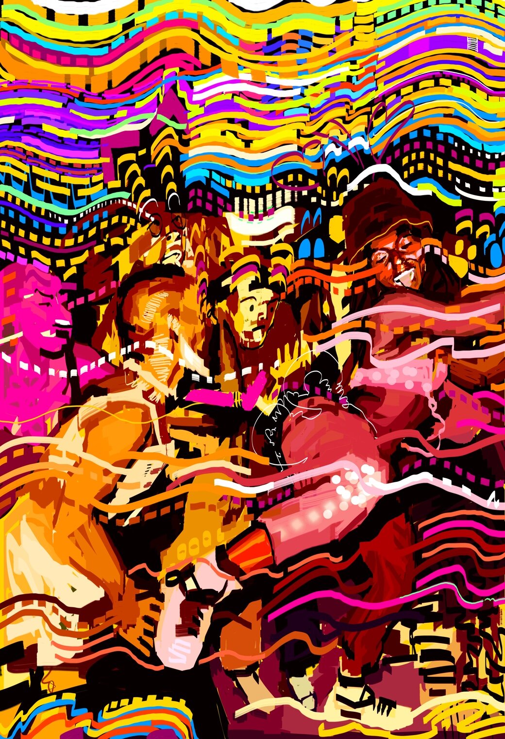 Visual Intoxication 13 x 19 in. (Digital) 2022