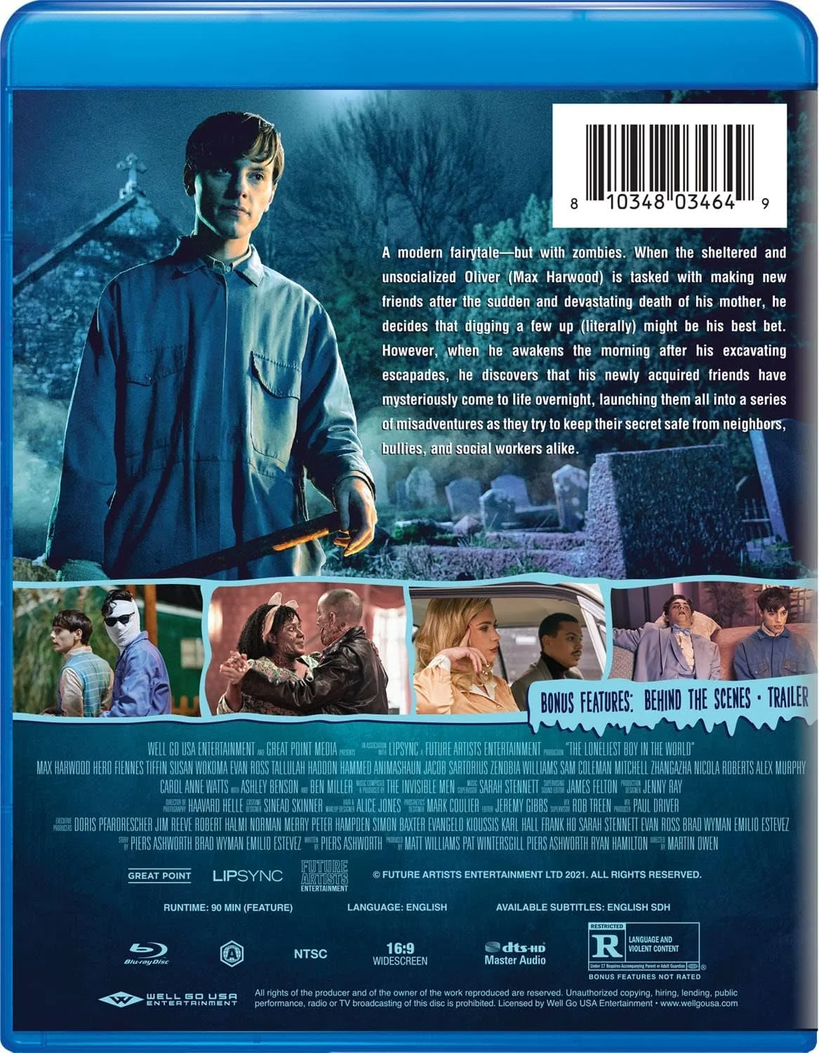 THE LONELIEST BOY IN THE WORLD ( back cover)