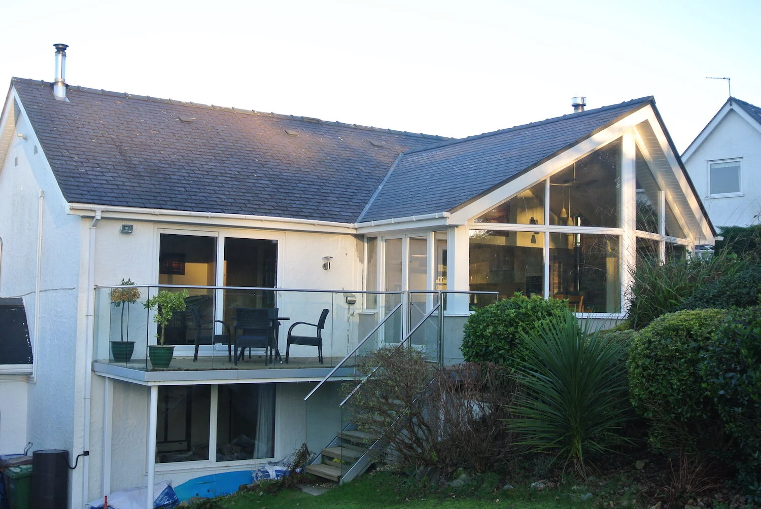 External view of the property