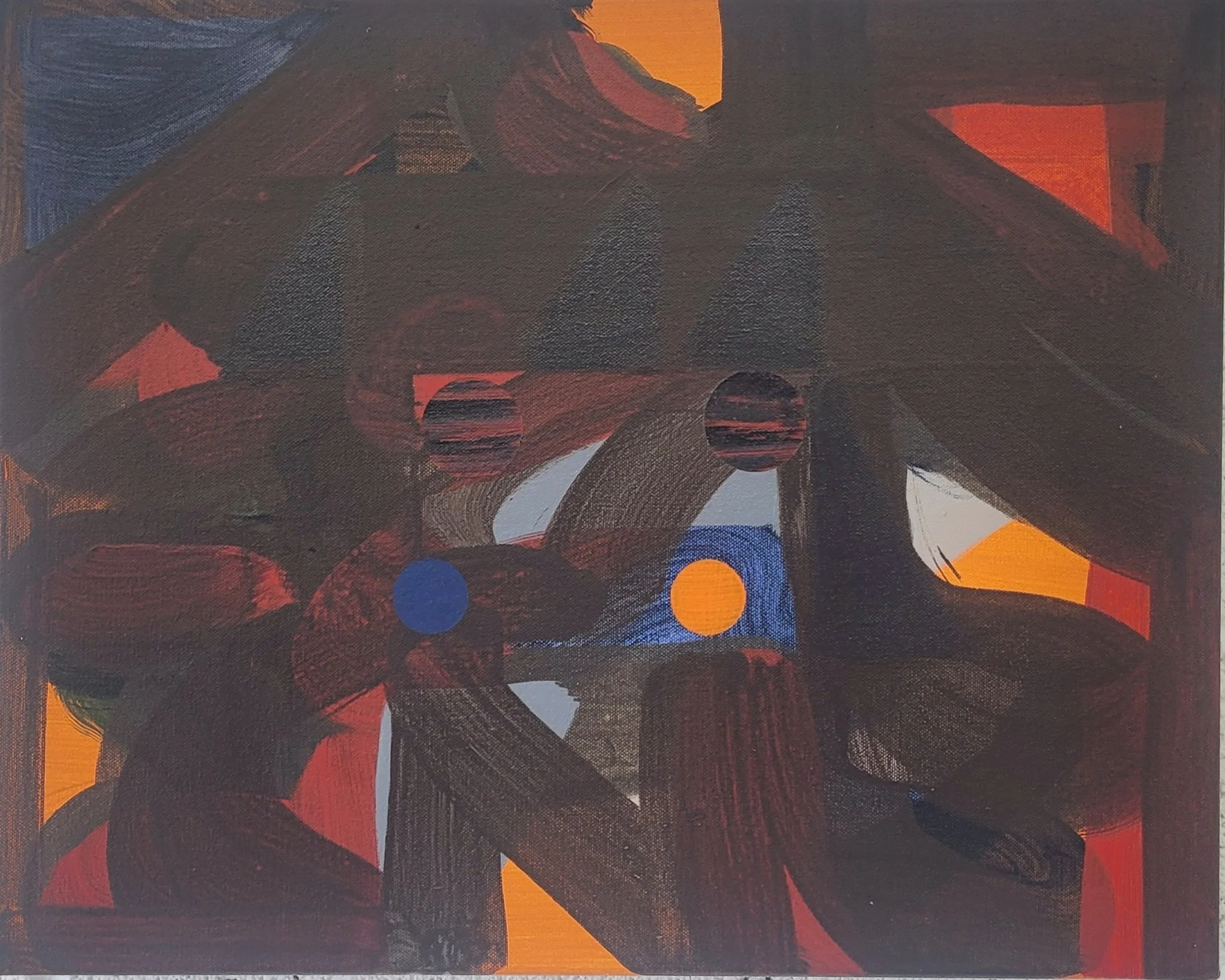 Monster II, acrylic on canvas, 40 x 30cm, 2025