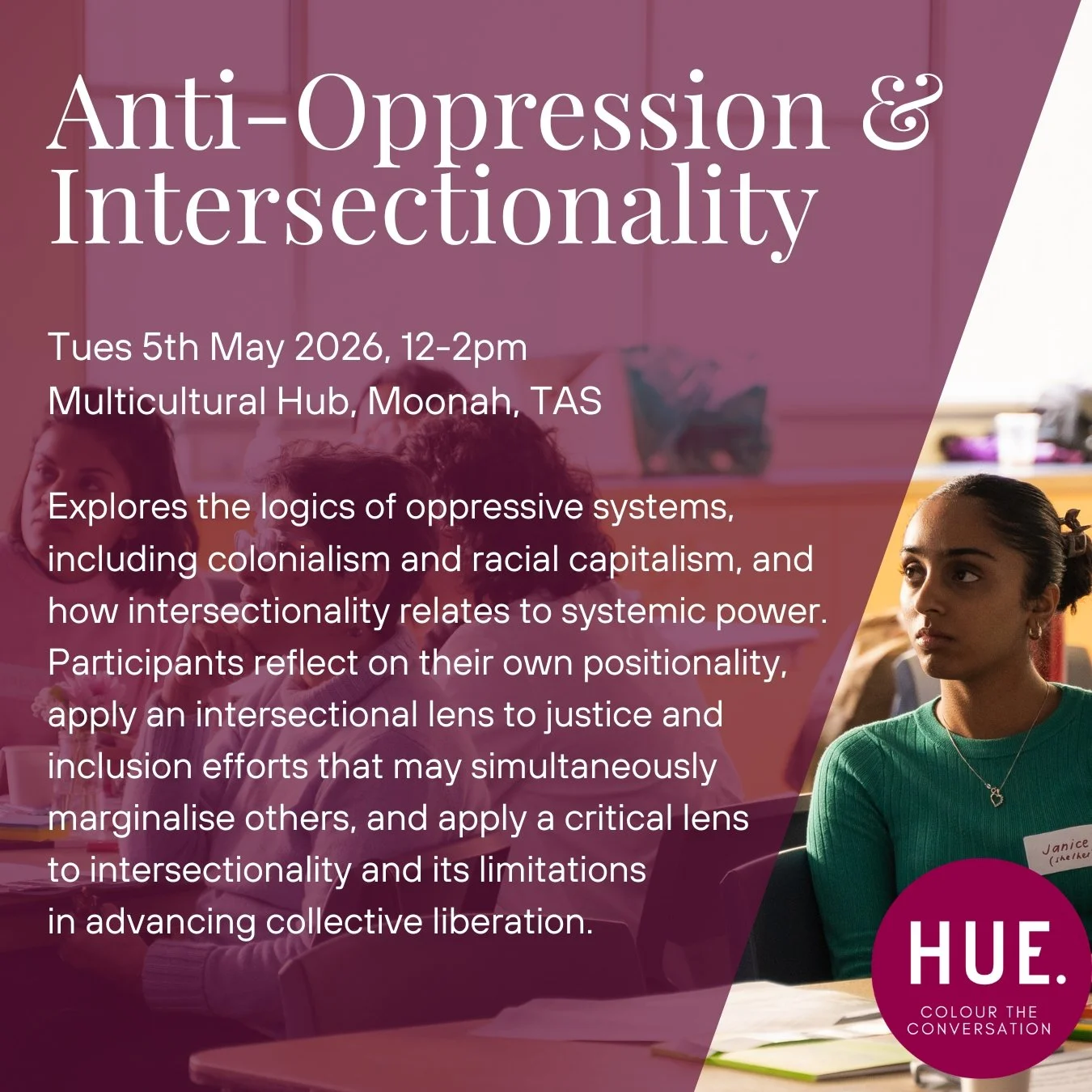 Anti-Oppression & Intersectionality Lutruwita