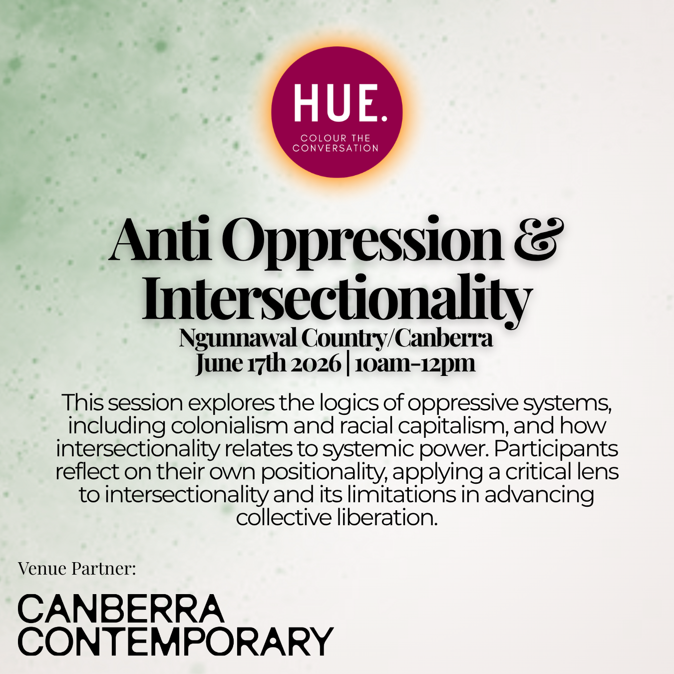 Anti-Oppression & Intersectionality
