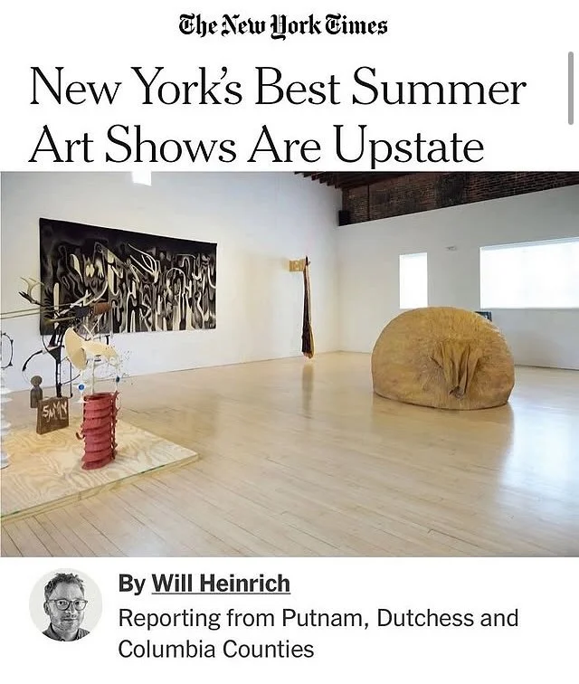 Two group shows are up now in LA and upstate NY!