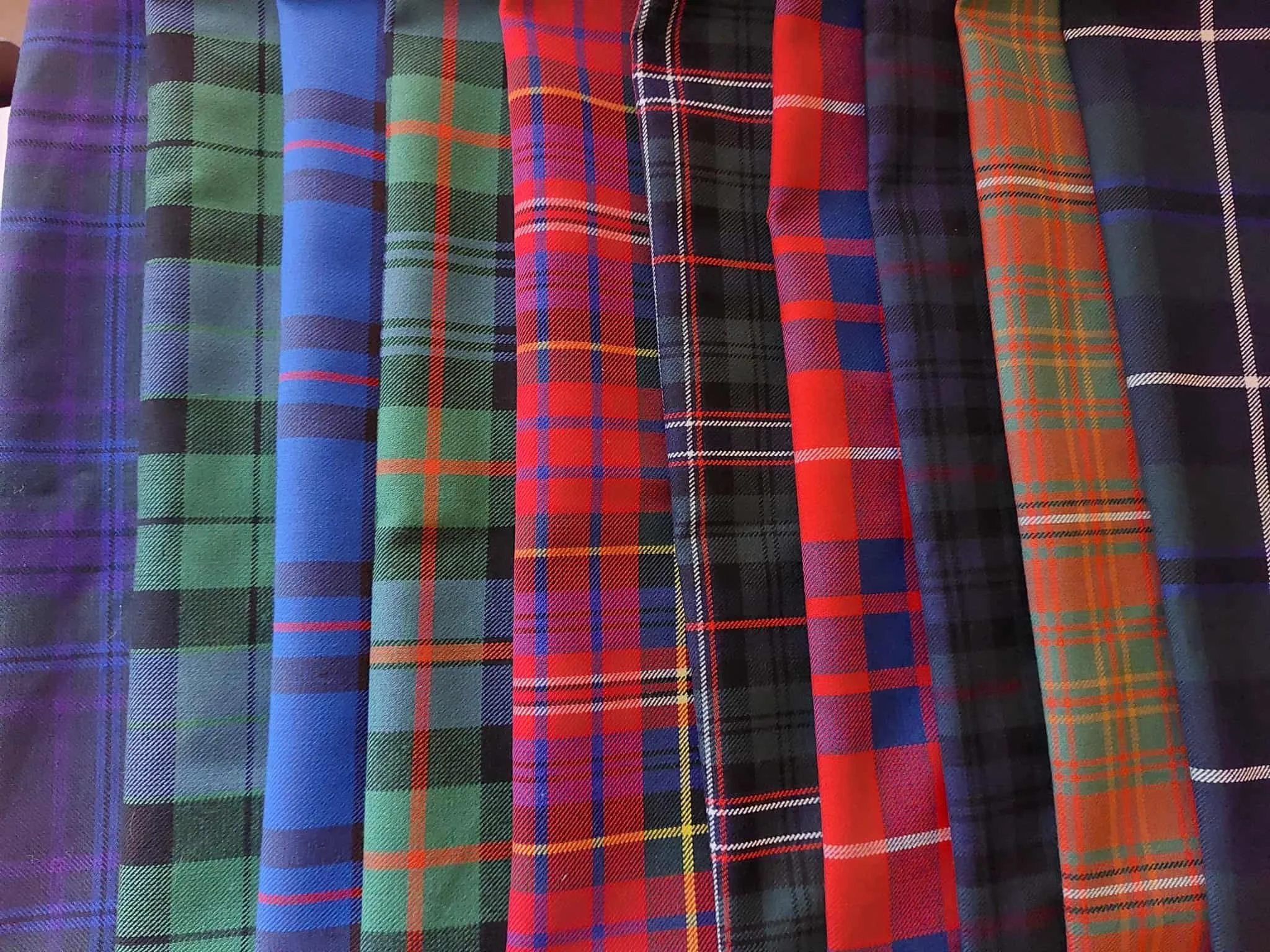 Special Order for Kirsty - Mixed Tartan Napkins, Set of 60